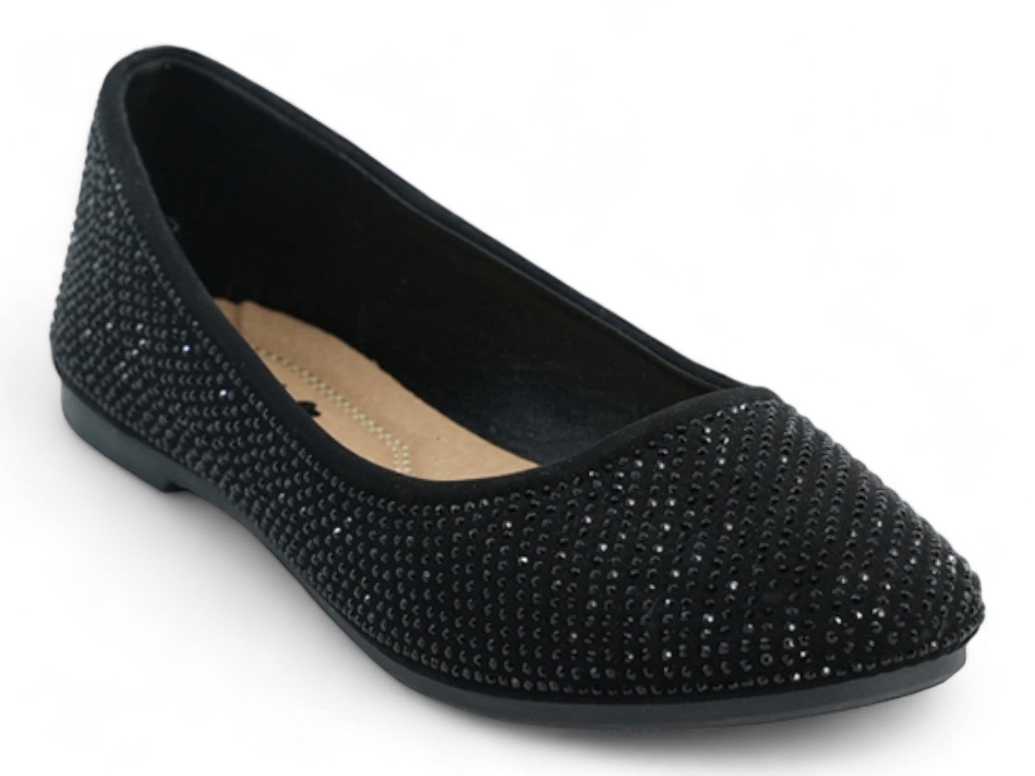Women's Black Cathy Flat