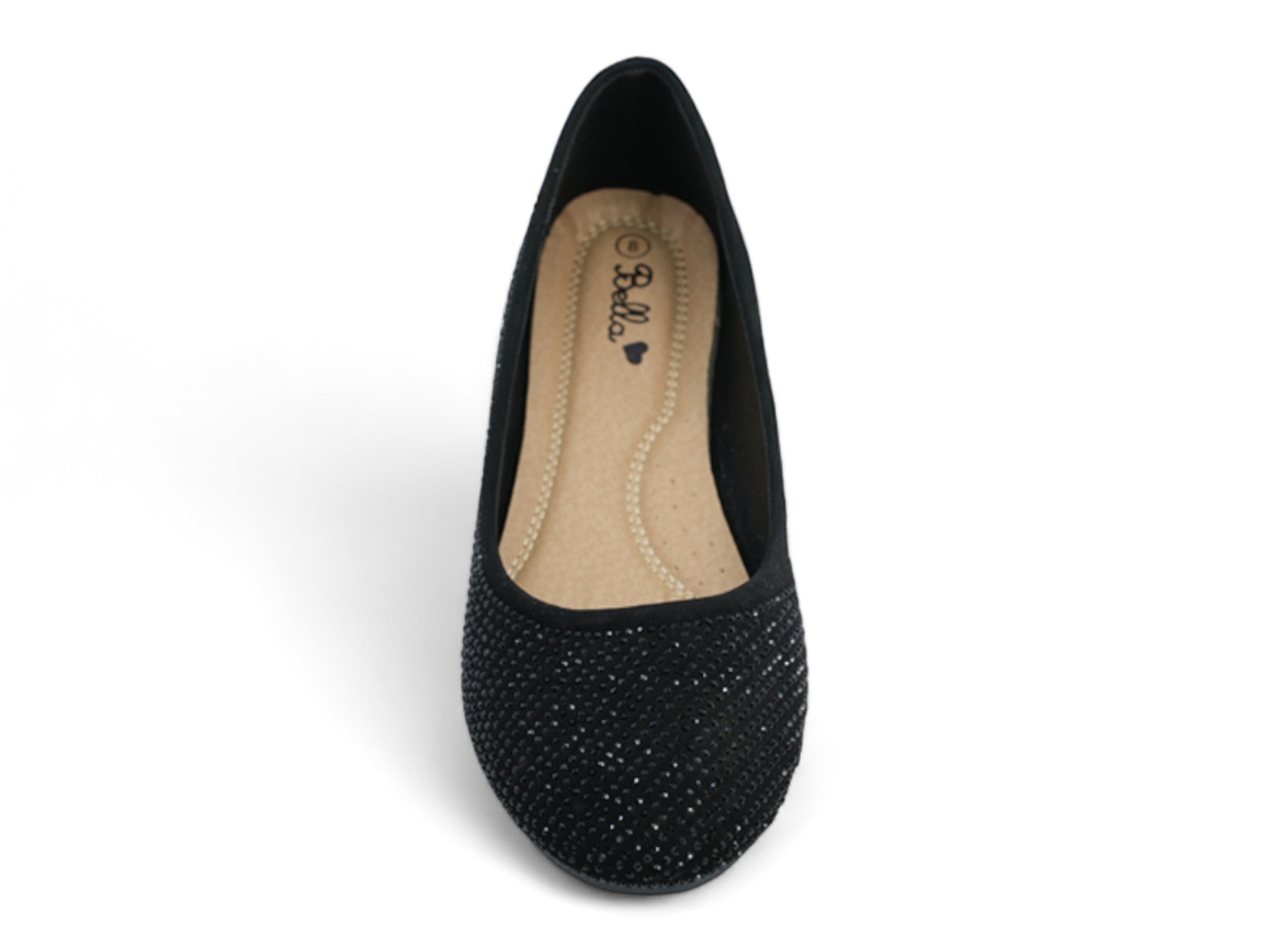Women's Black Cathy Flat