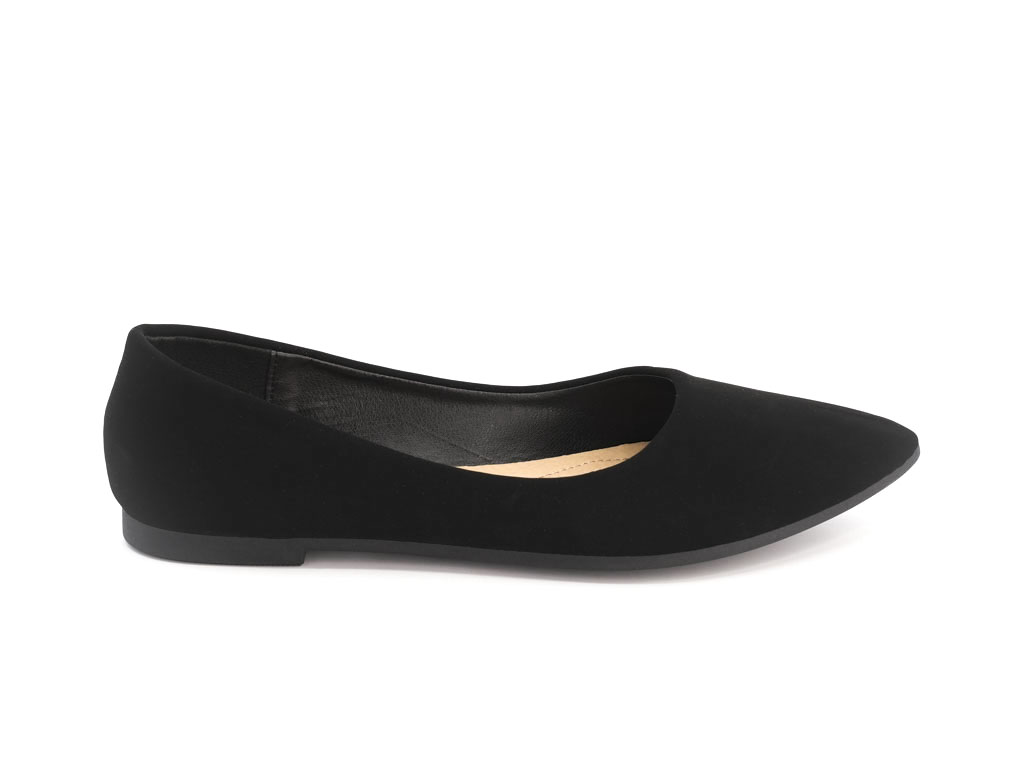 Women's Black Yvette Flat