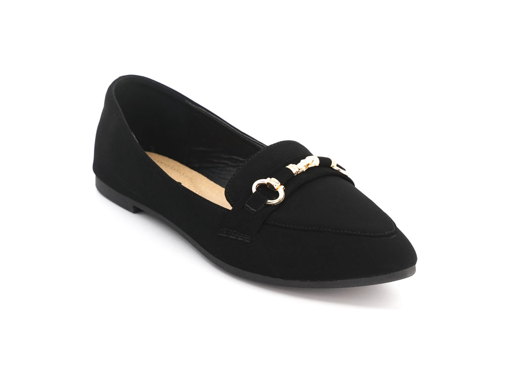 Women's Black Viviana Flat