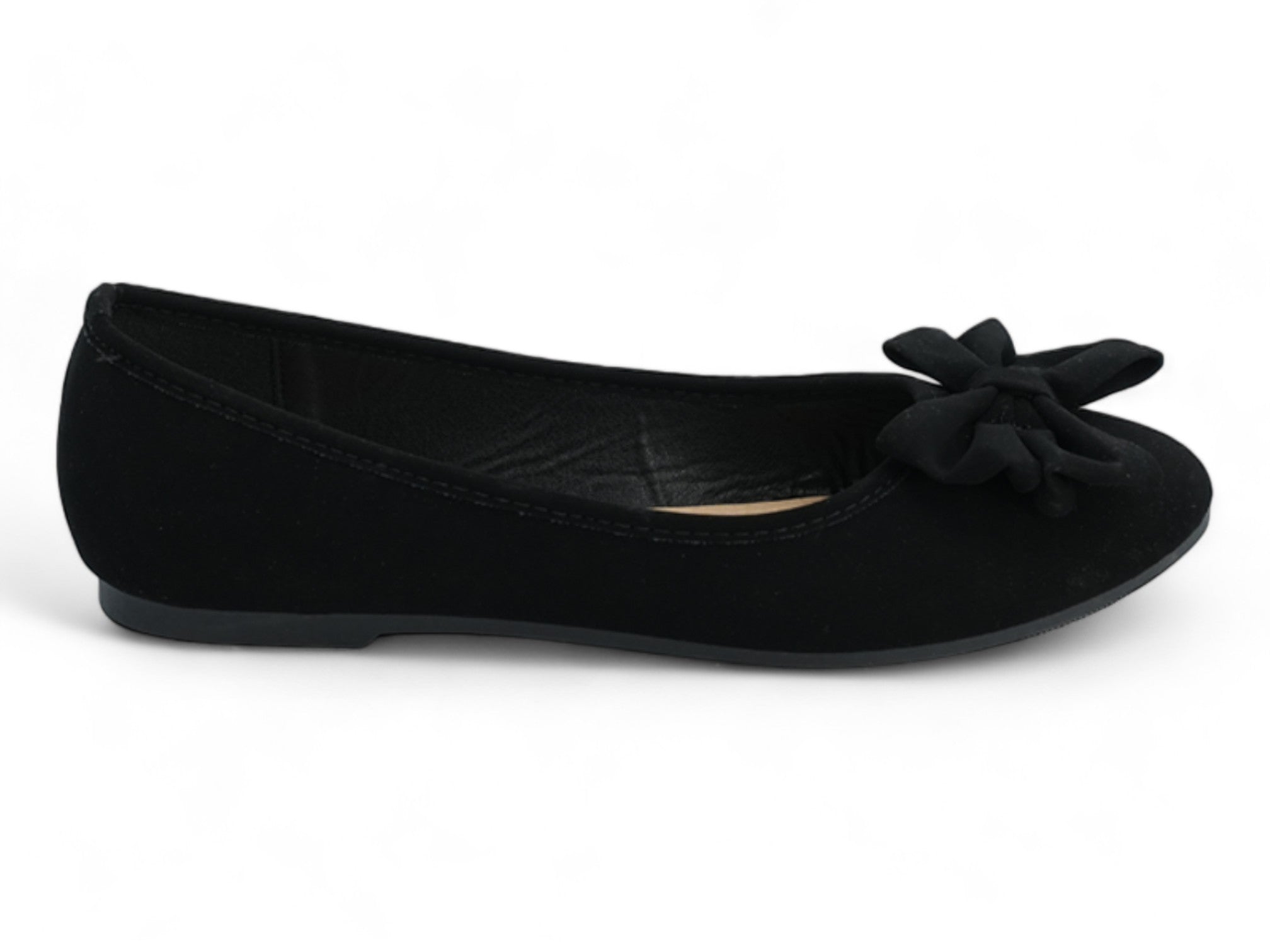 Women's Black Roma Flat