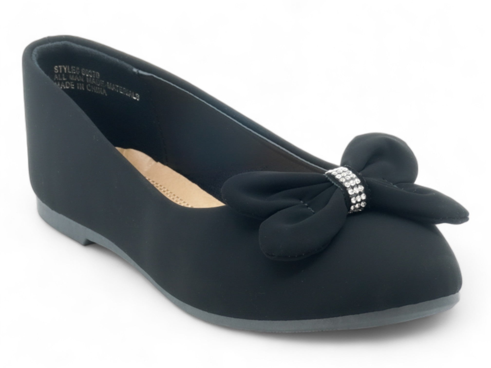 Women's Black Rachel Flat