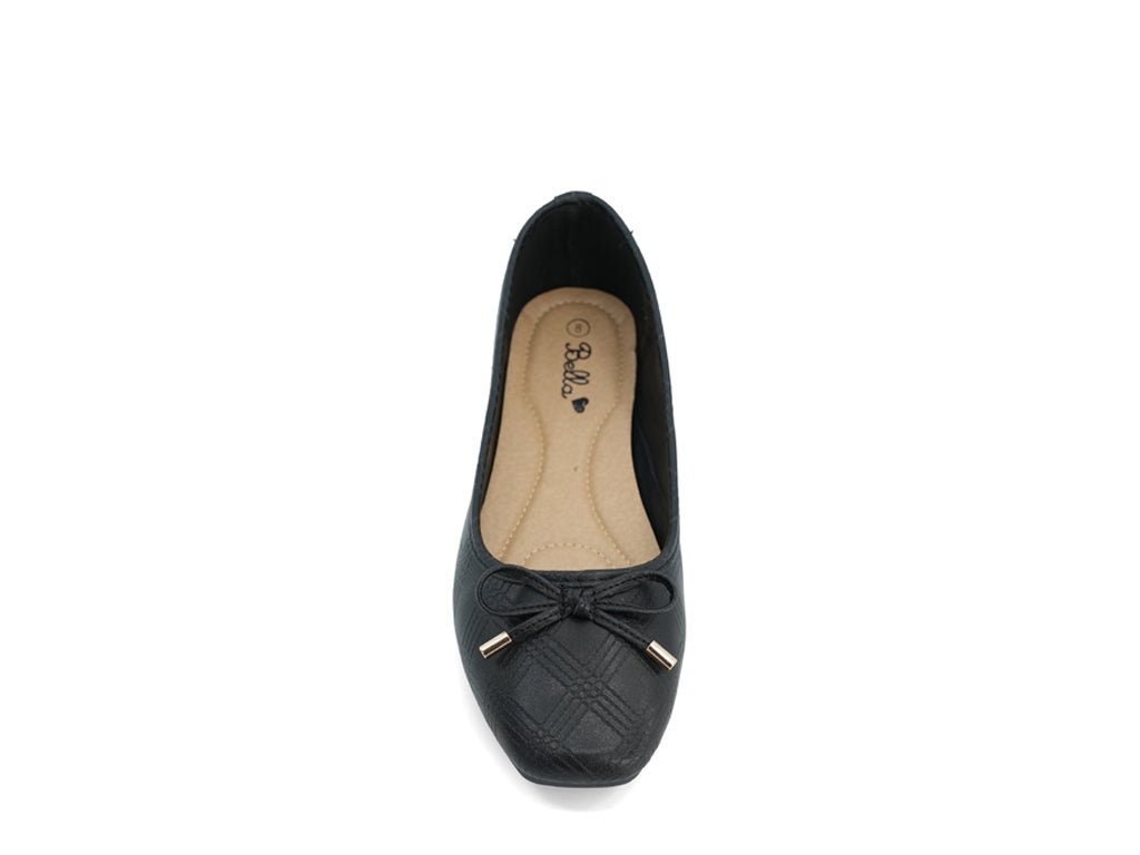 Women's Black Jojo Flat
