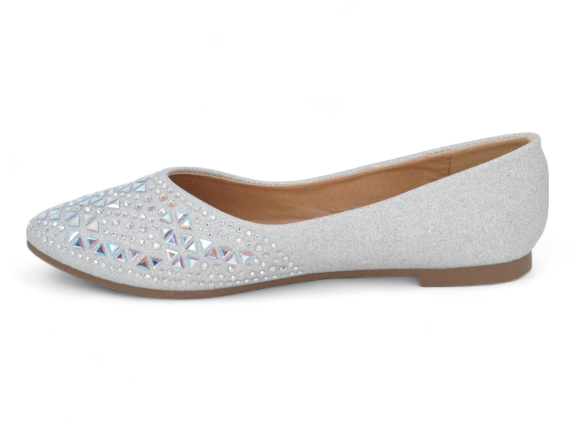 Women's Silver René Flat