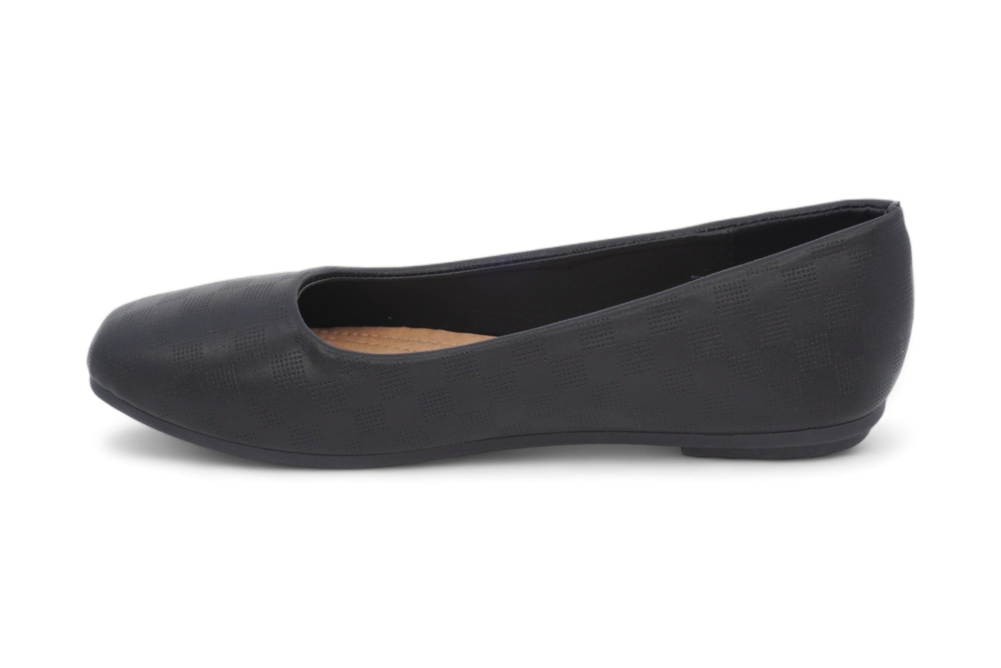 Women's Black Jean Flat