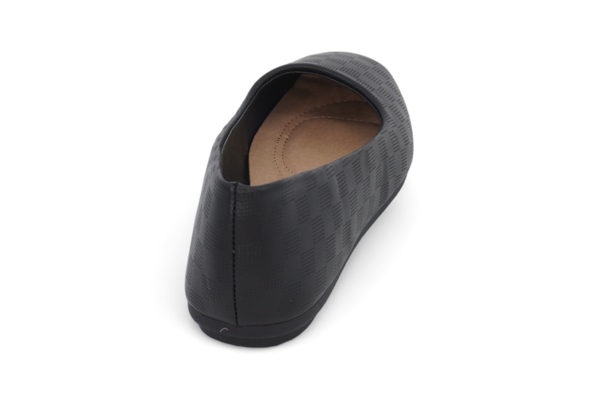 Women's Black Jean Flat