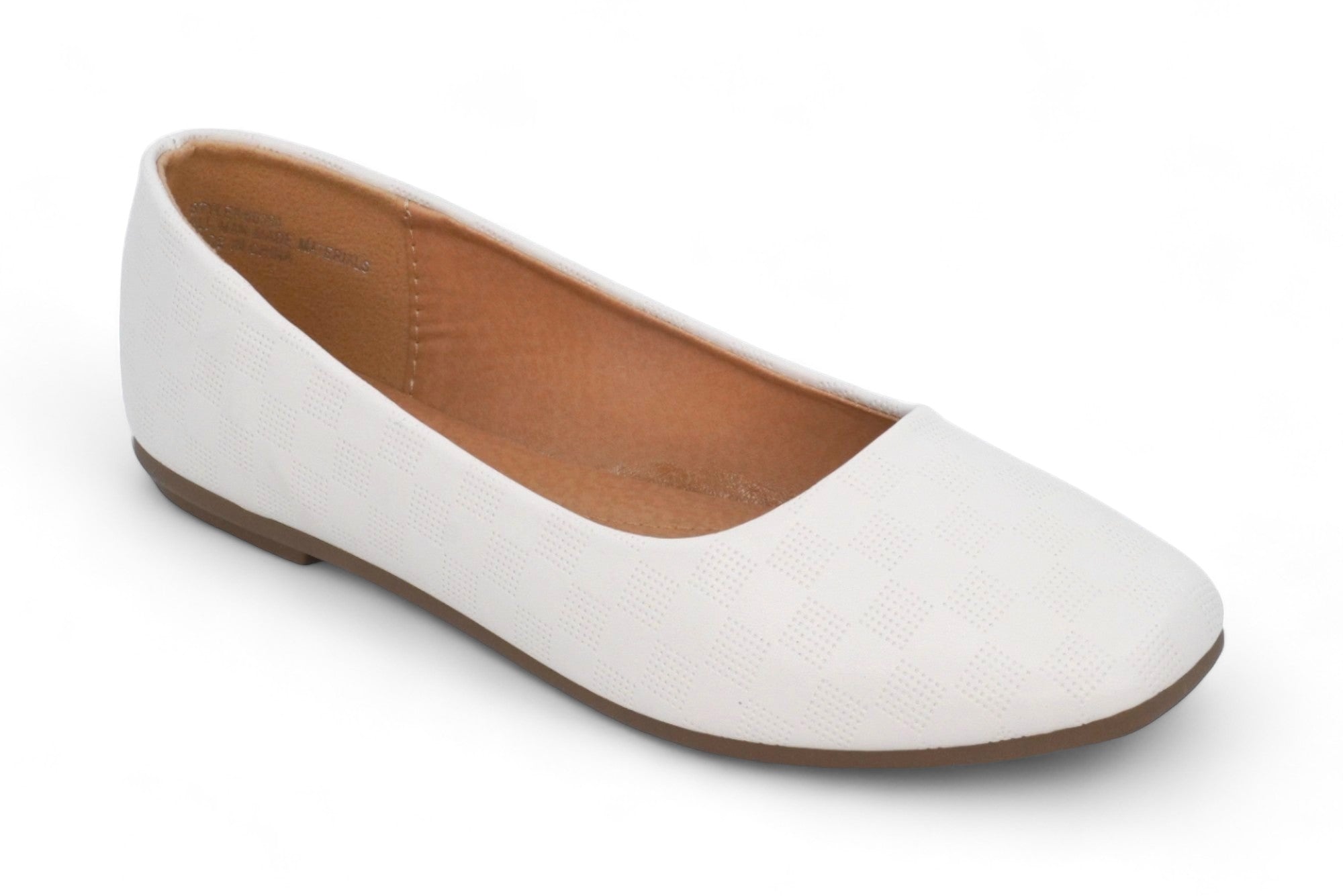 Women's Ivory Jean Flat