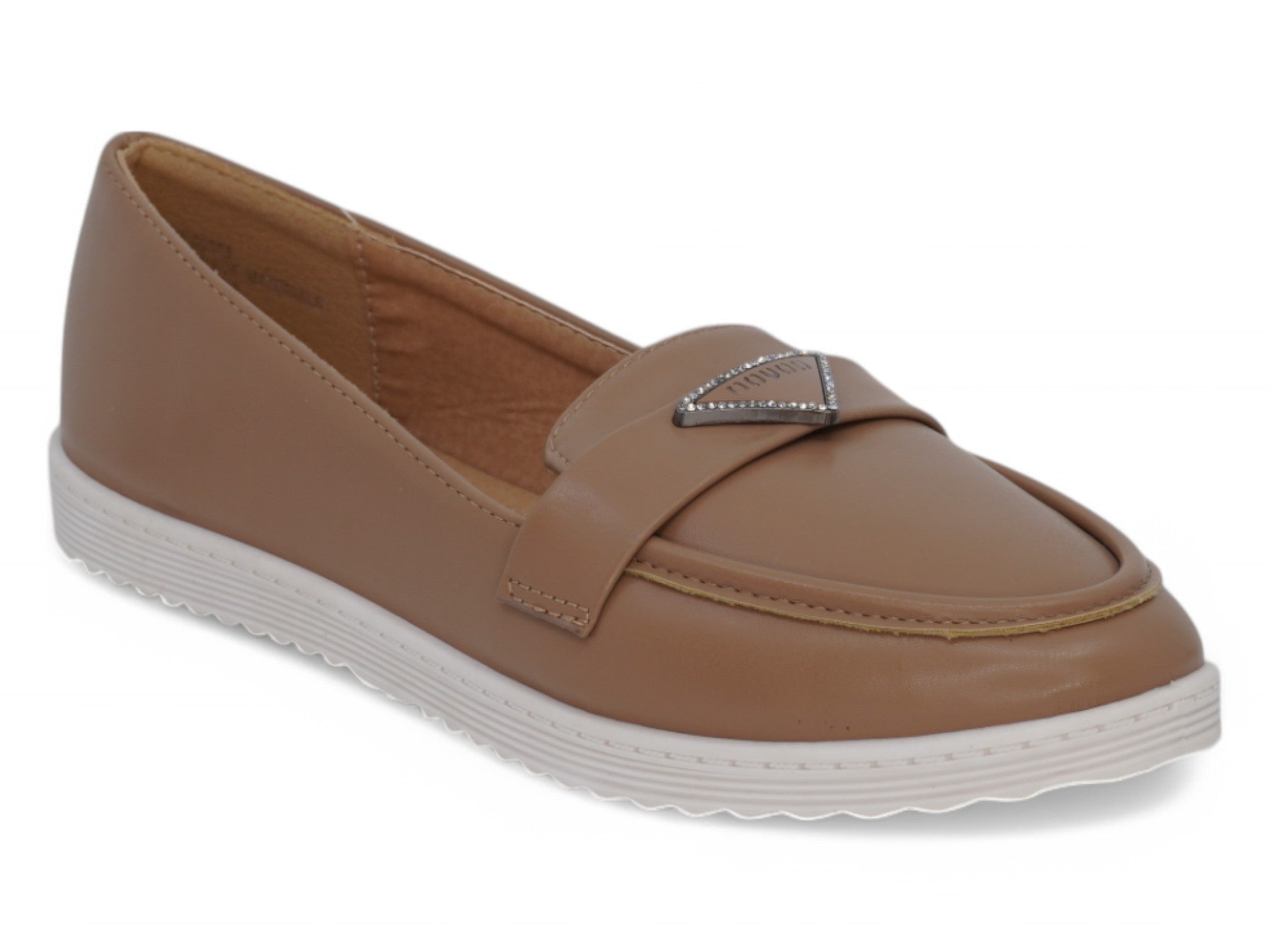 Women's Dark Nude Keri Flat