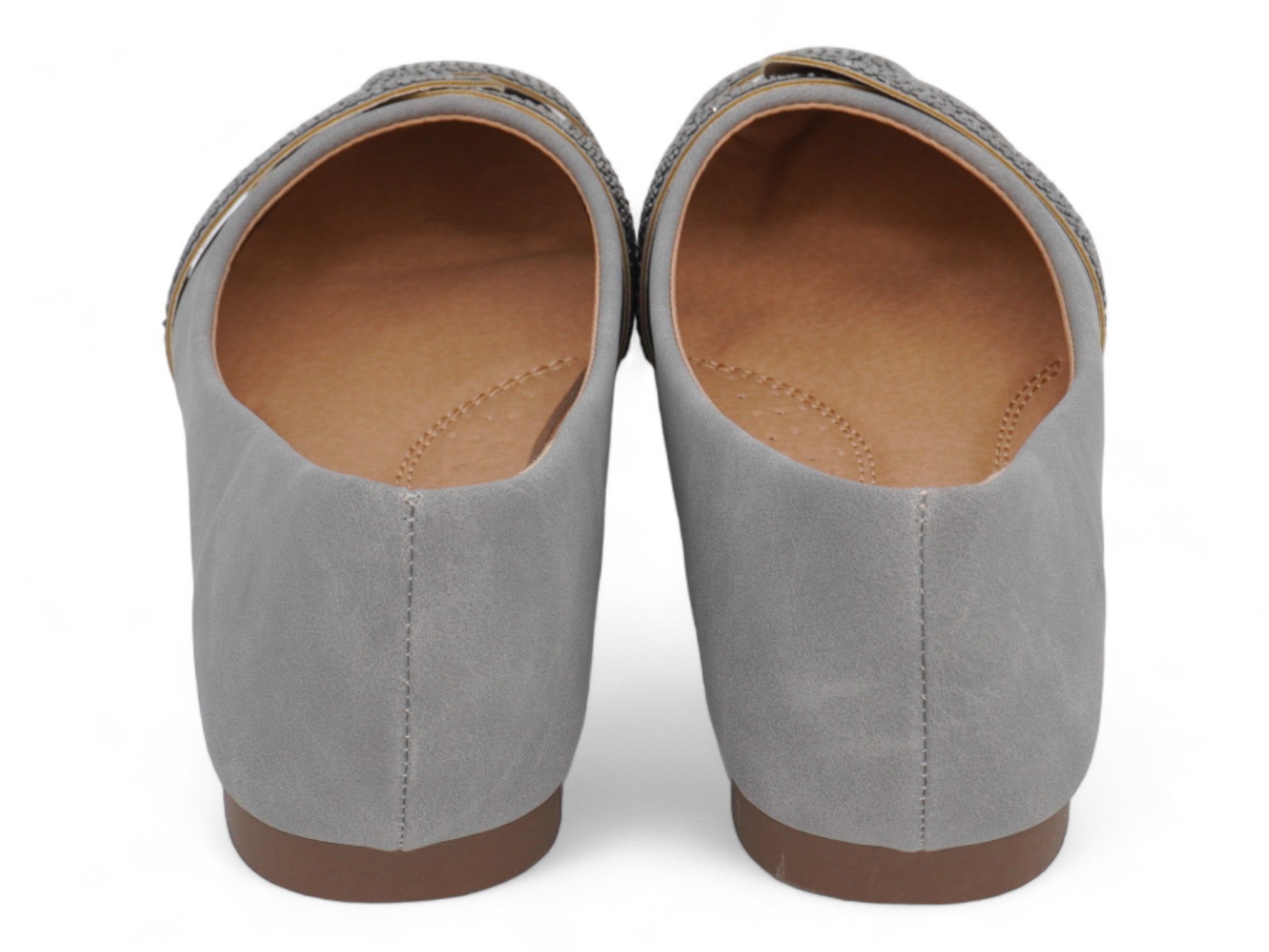 Women's Gray Greylin Flat
