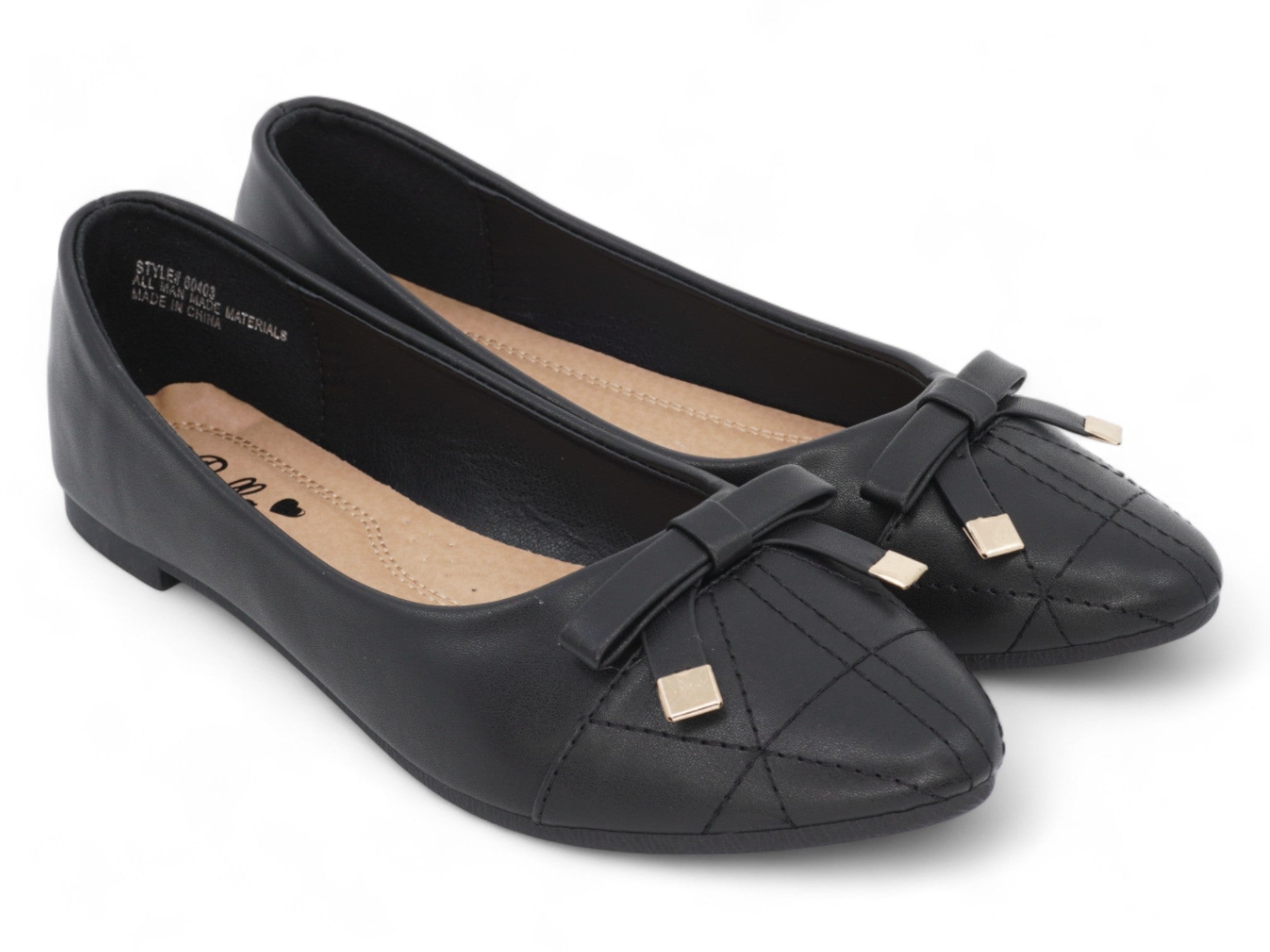 Women's Black Taliah Flat