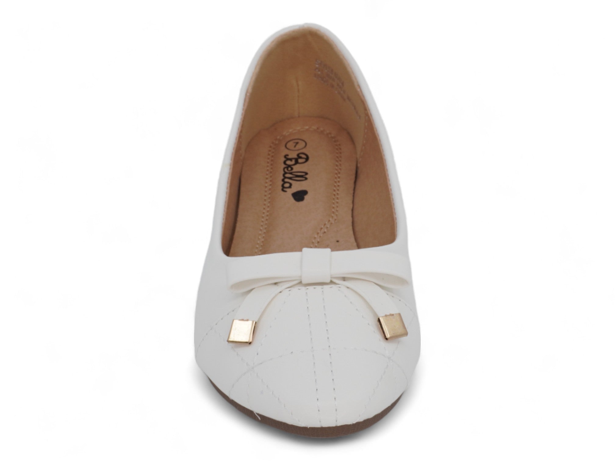 Women's White Taliah Flat