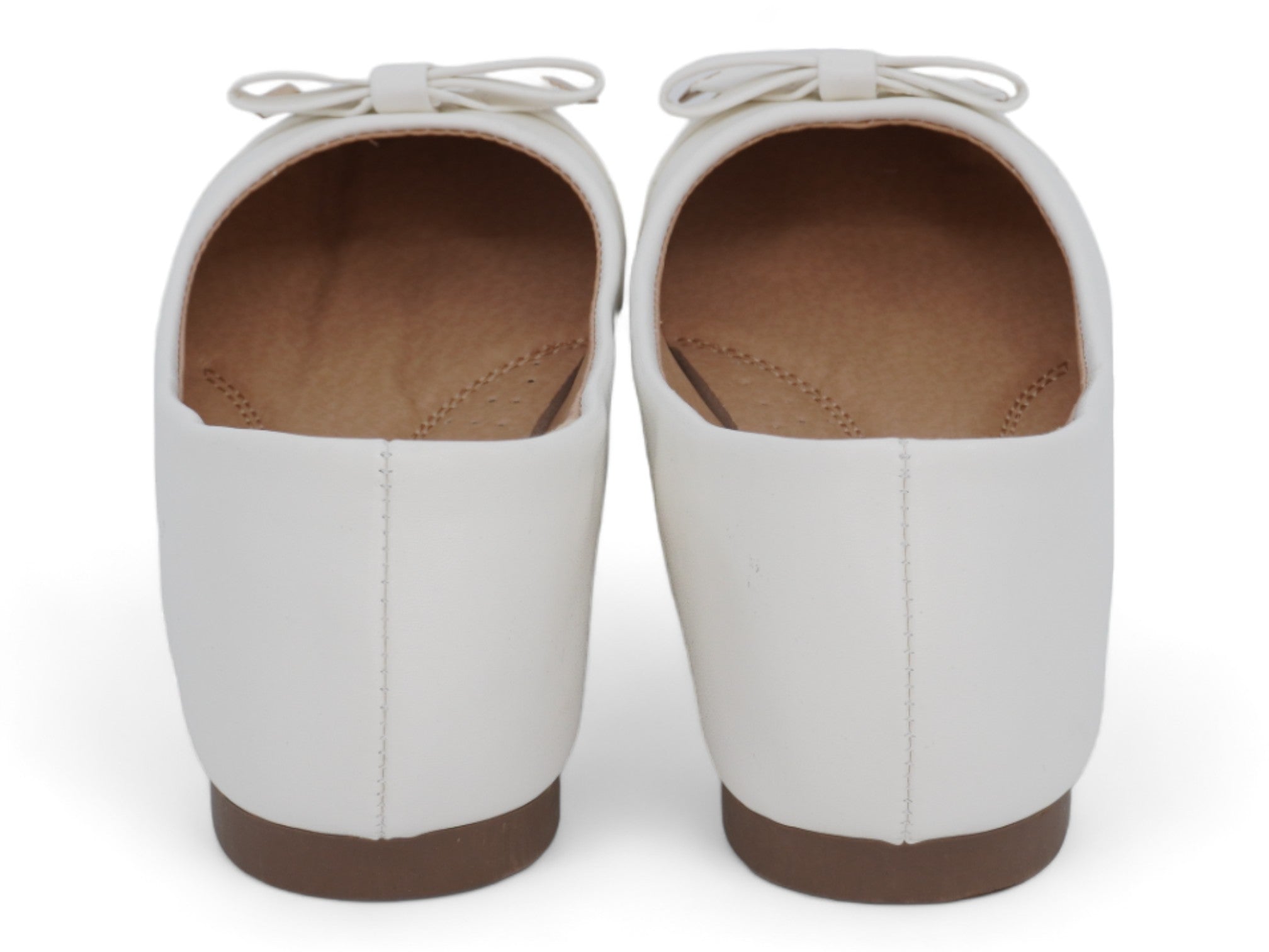 Women's White Taliah Flat