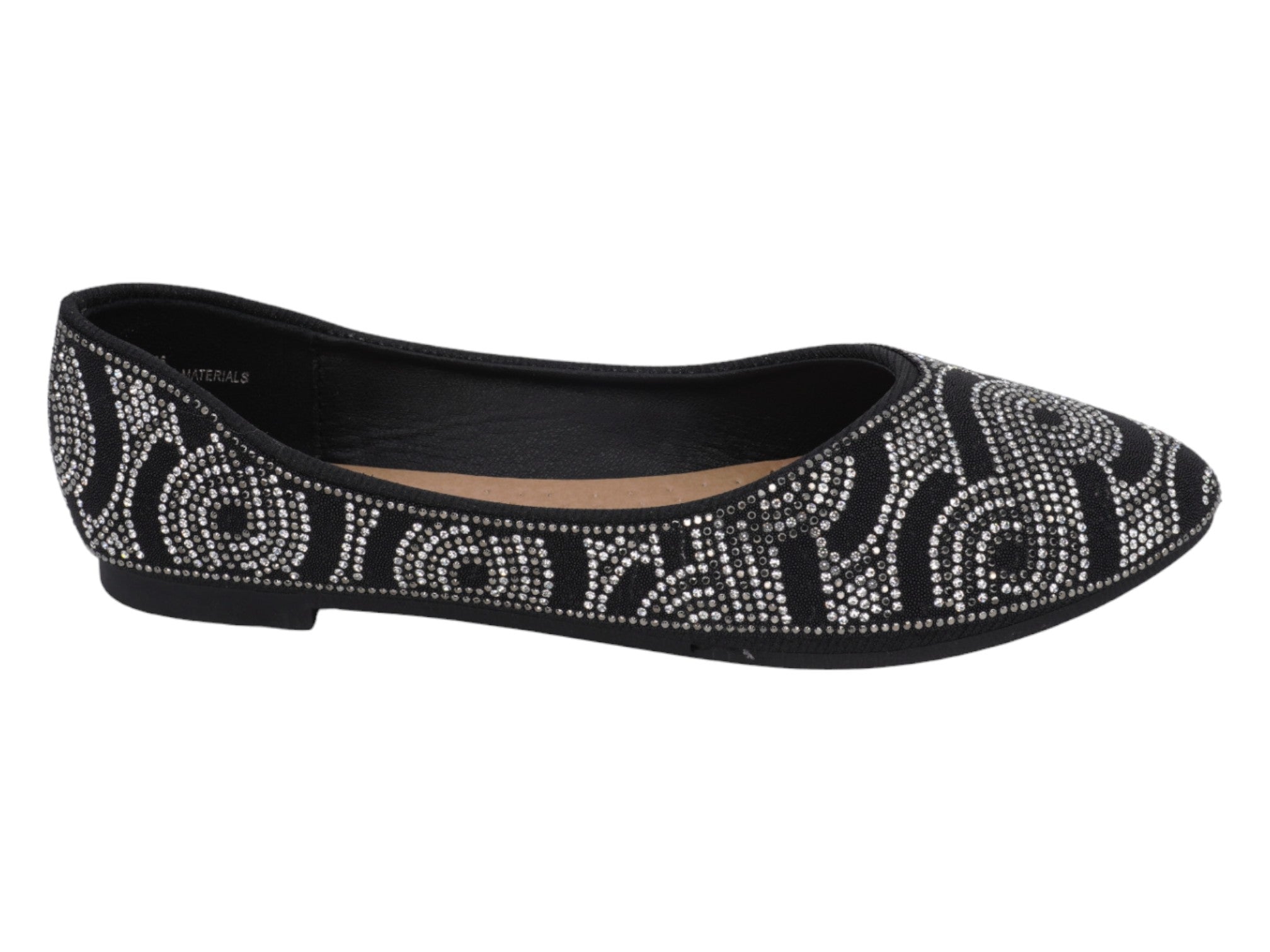 Women's Black Gretchen Flat