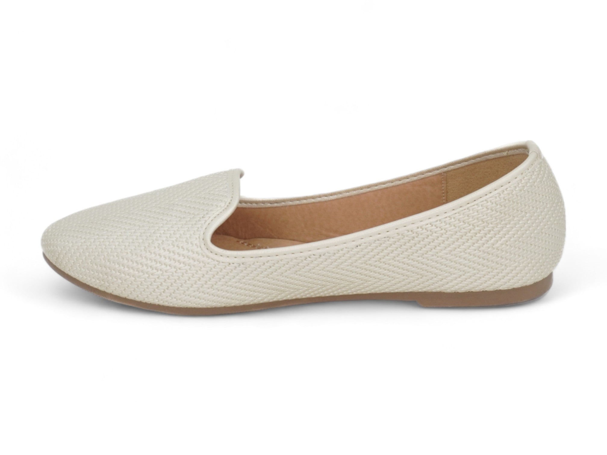 Women's Gold Annie Flat