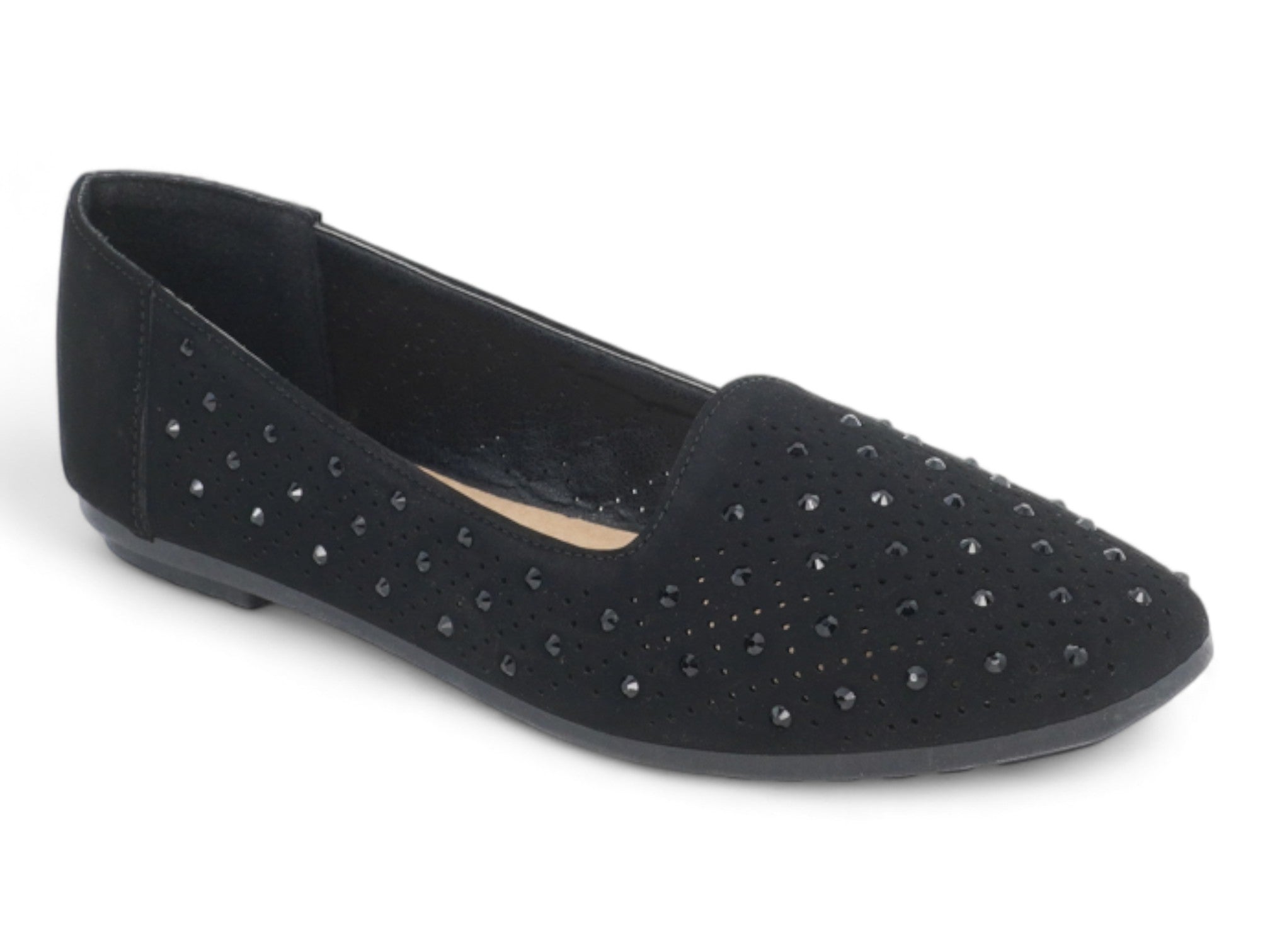 Women's Black Stevie Flat