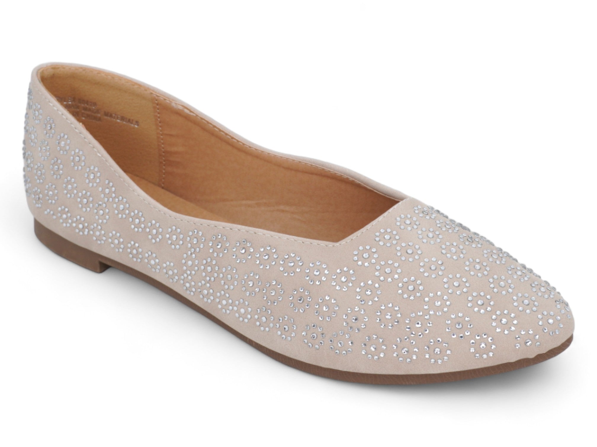 Women's Gray Rylee Flat