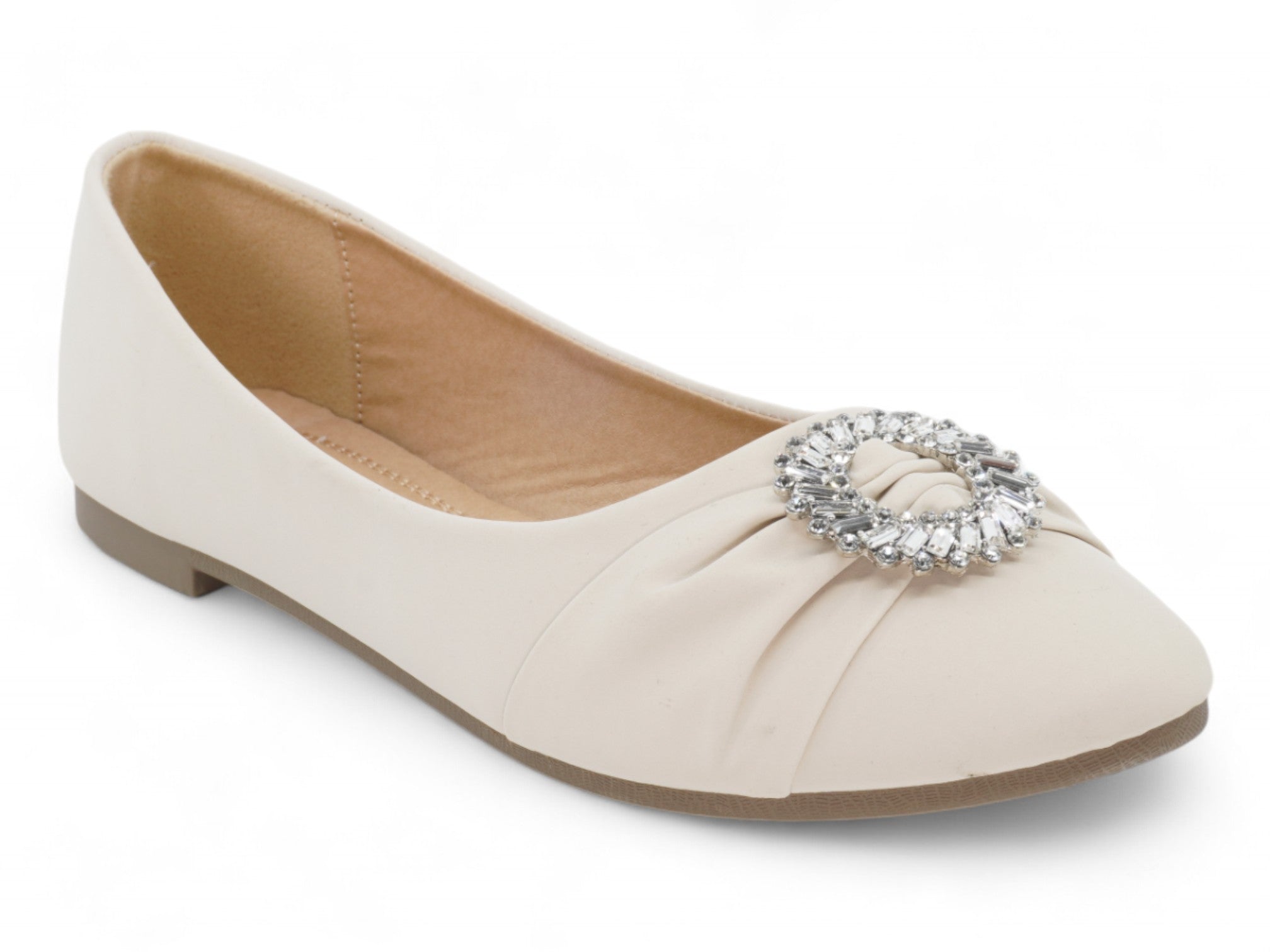 Women's Beige Adelaide Flat