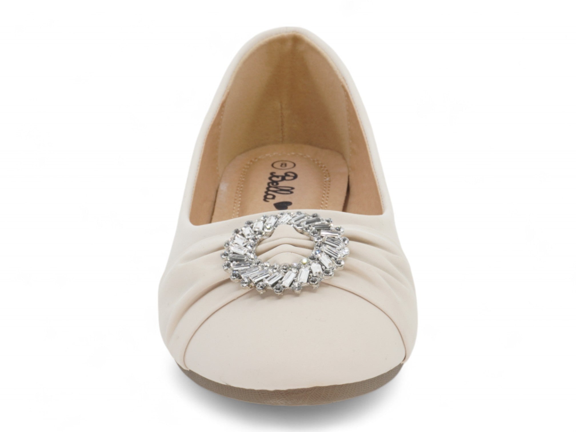 Women's Beige Adelaide Flat