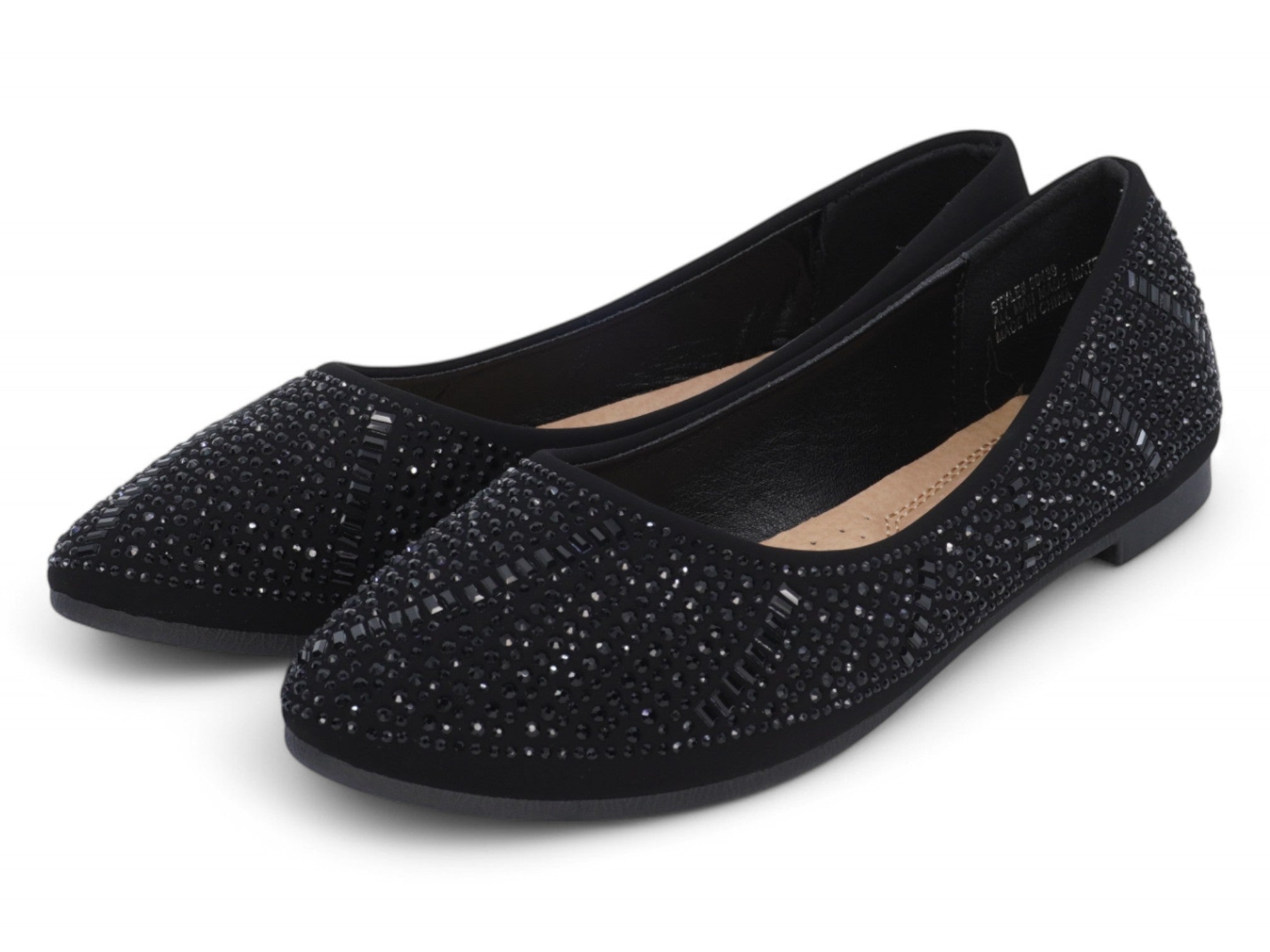 Women's Black Saoirse Flat