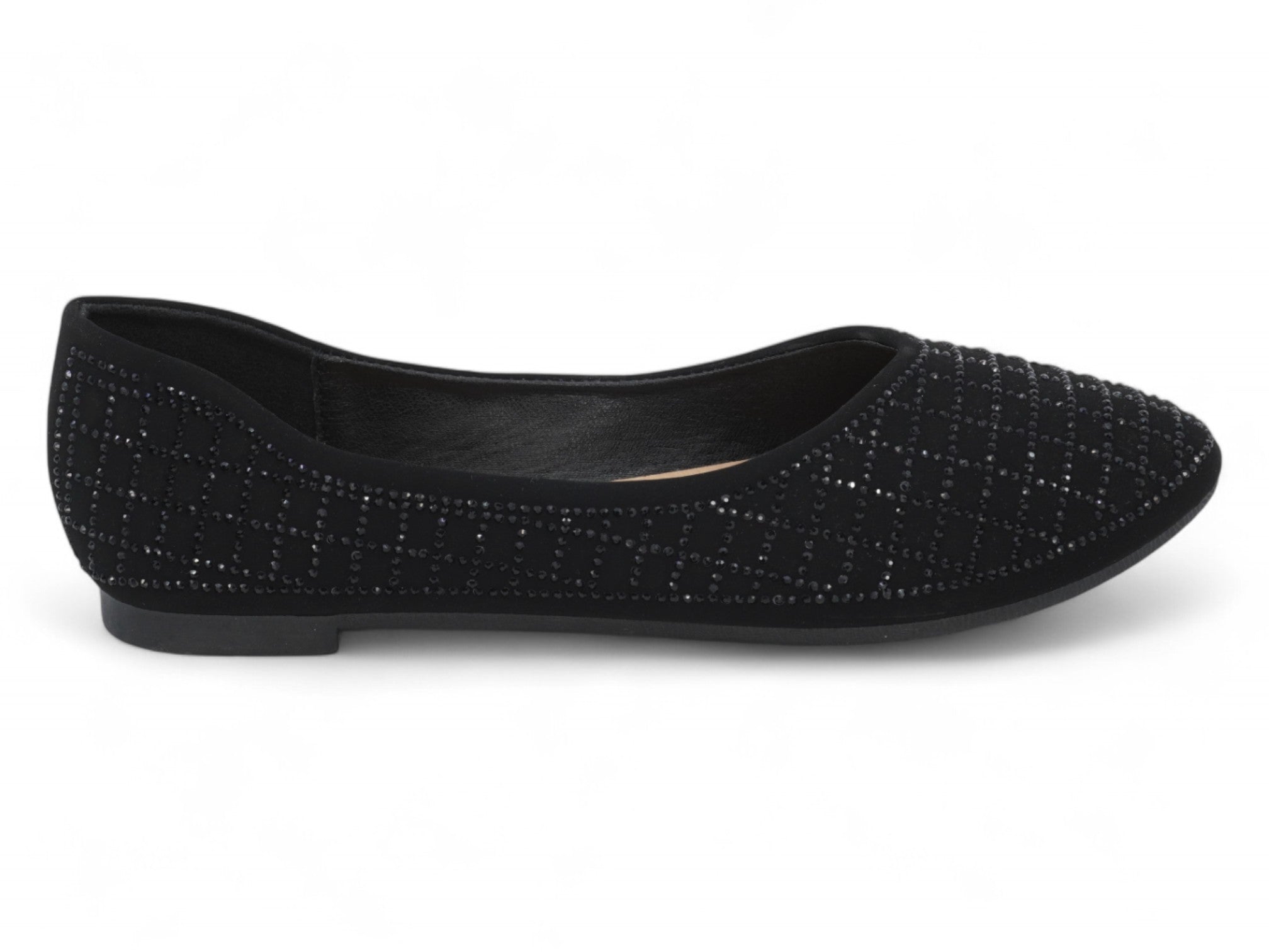 Women's Black Adelyn Flat