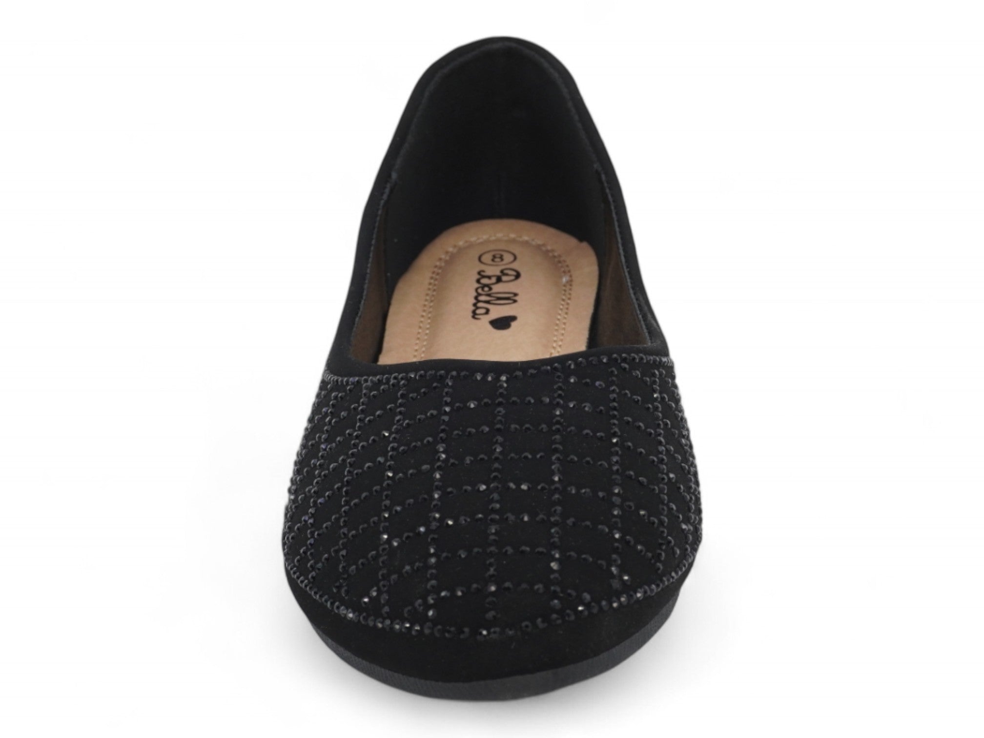 Women's Black Adelyn Flat