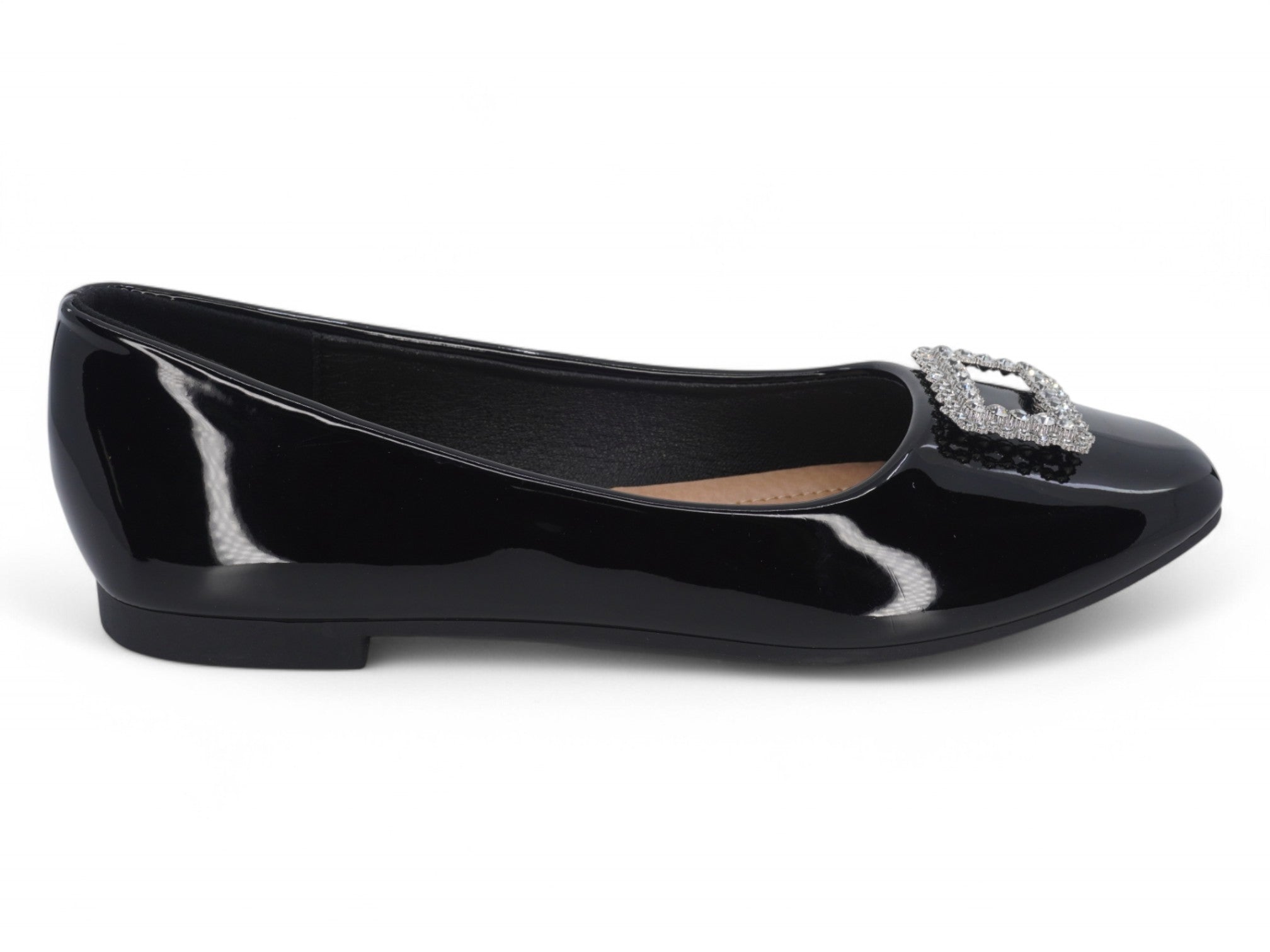 Women's Black Nora Flat