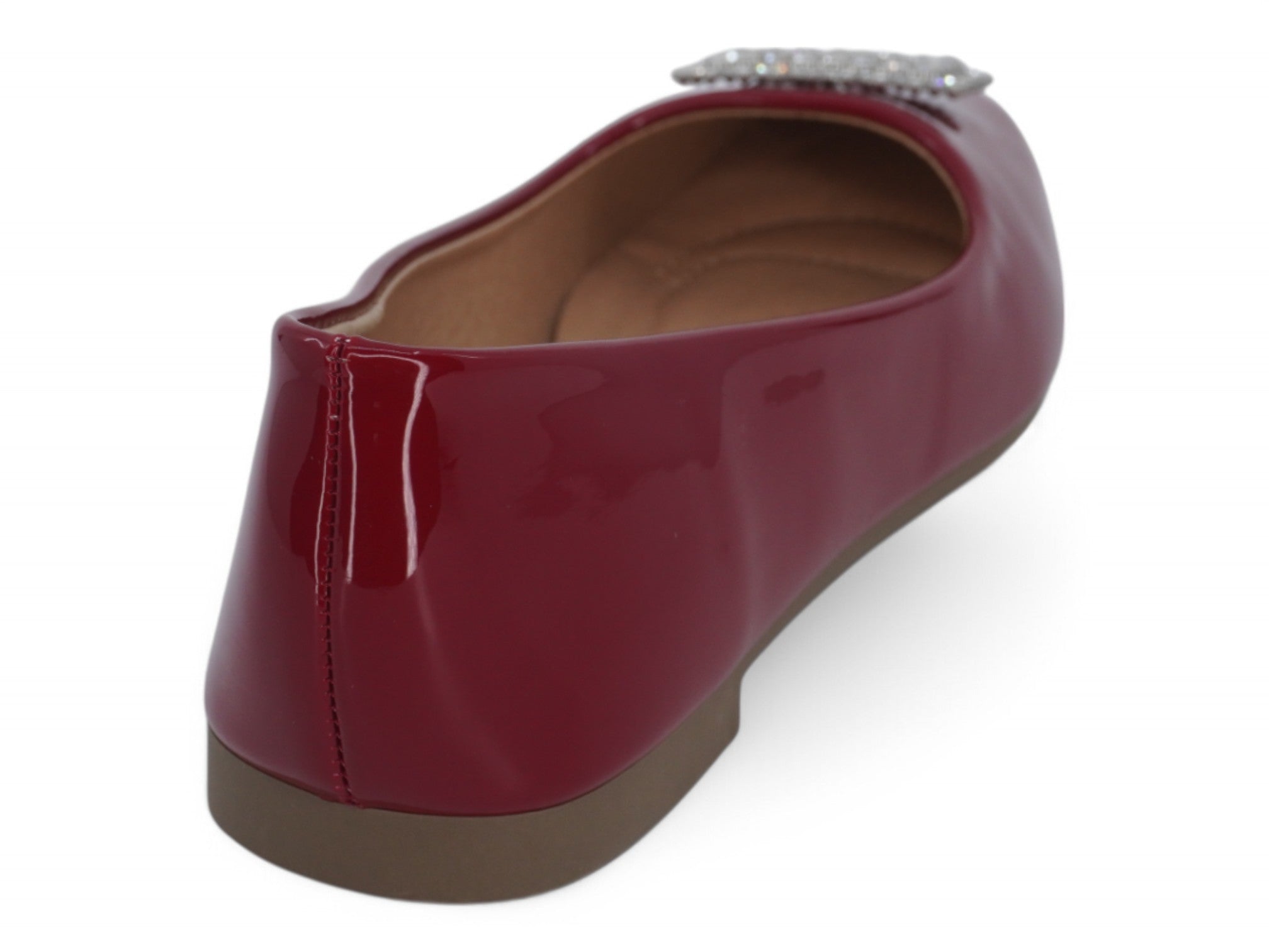 Women's Red Nora Flat