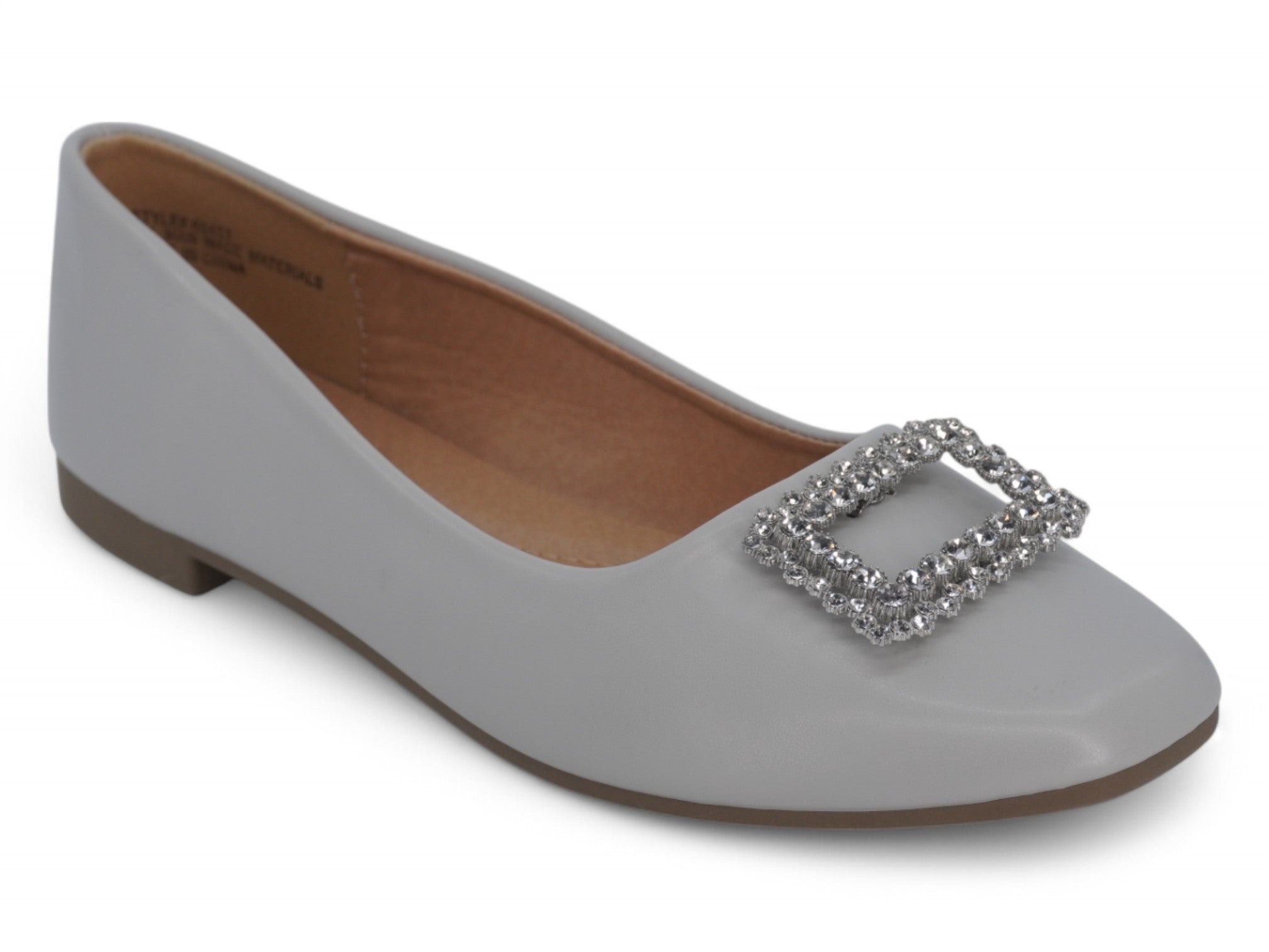 Women's Gray Nora Flat