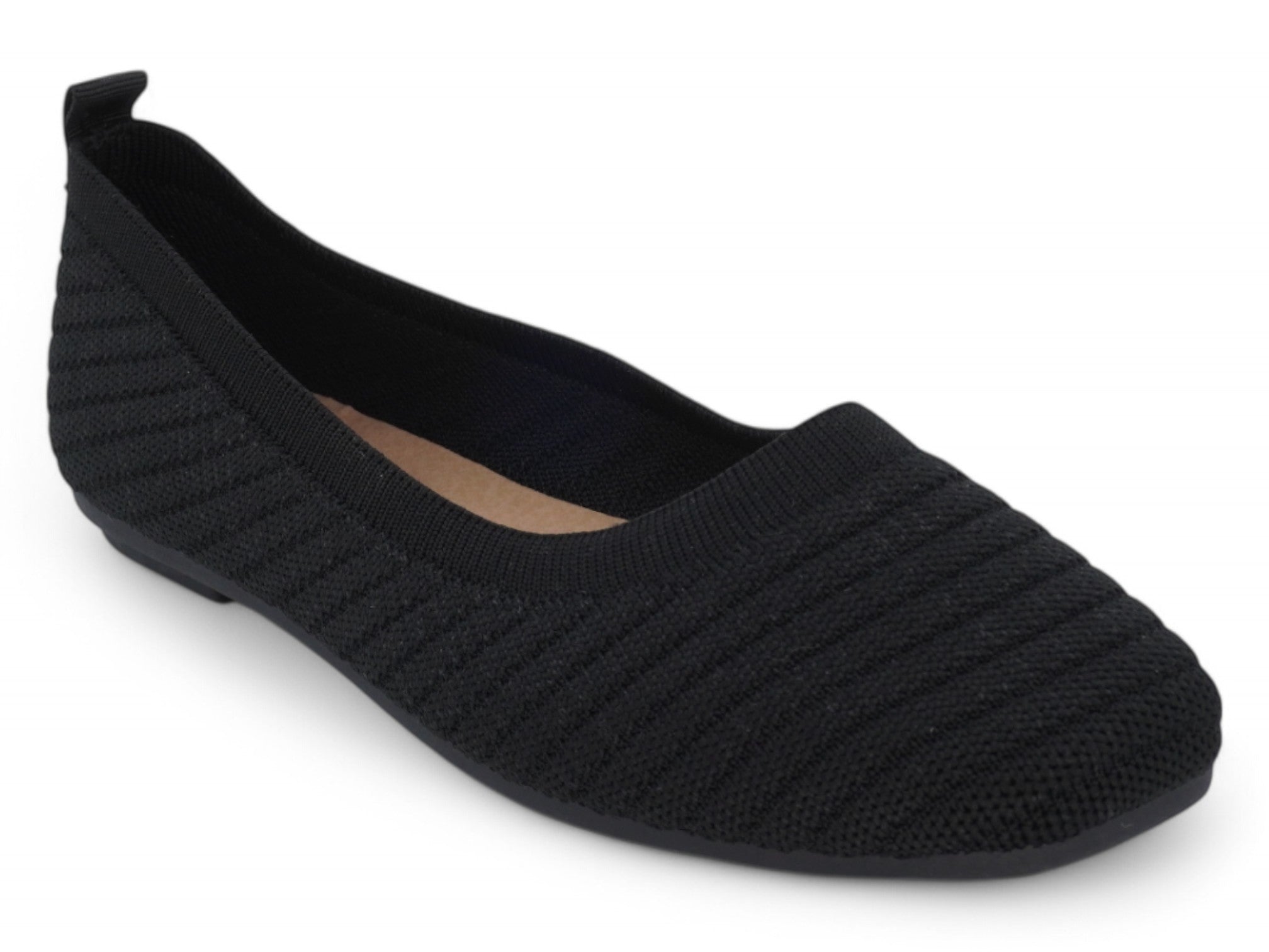 Women's Black Nara Flat