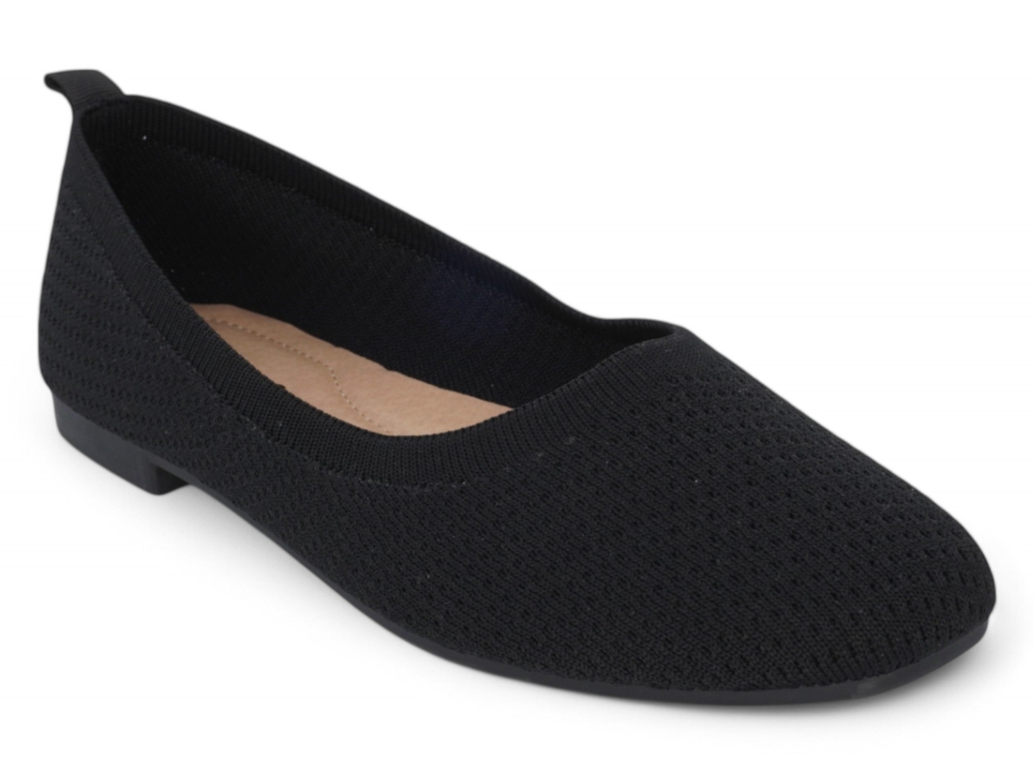 Women's Black Rayna Flat