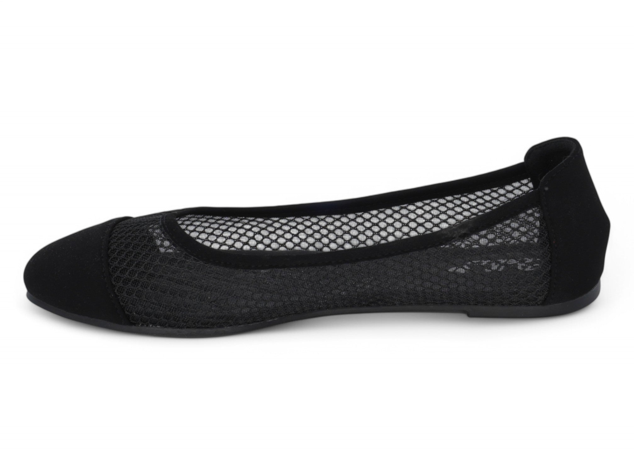 Women's Black Noor Flat
