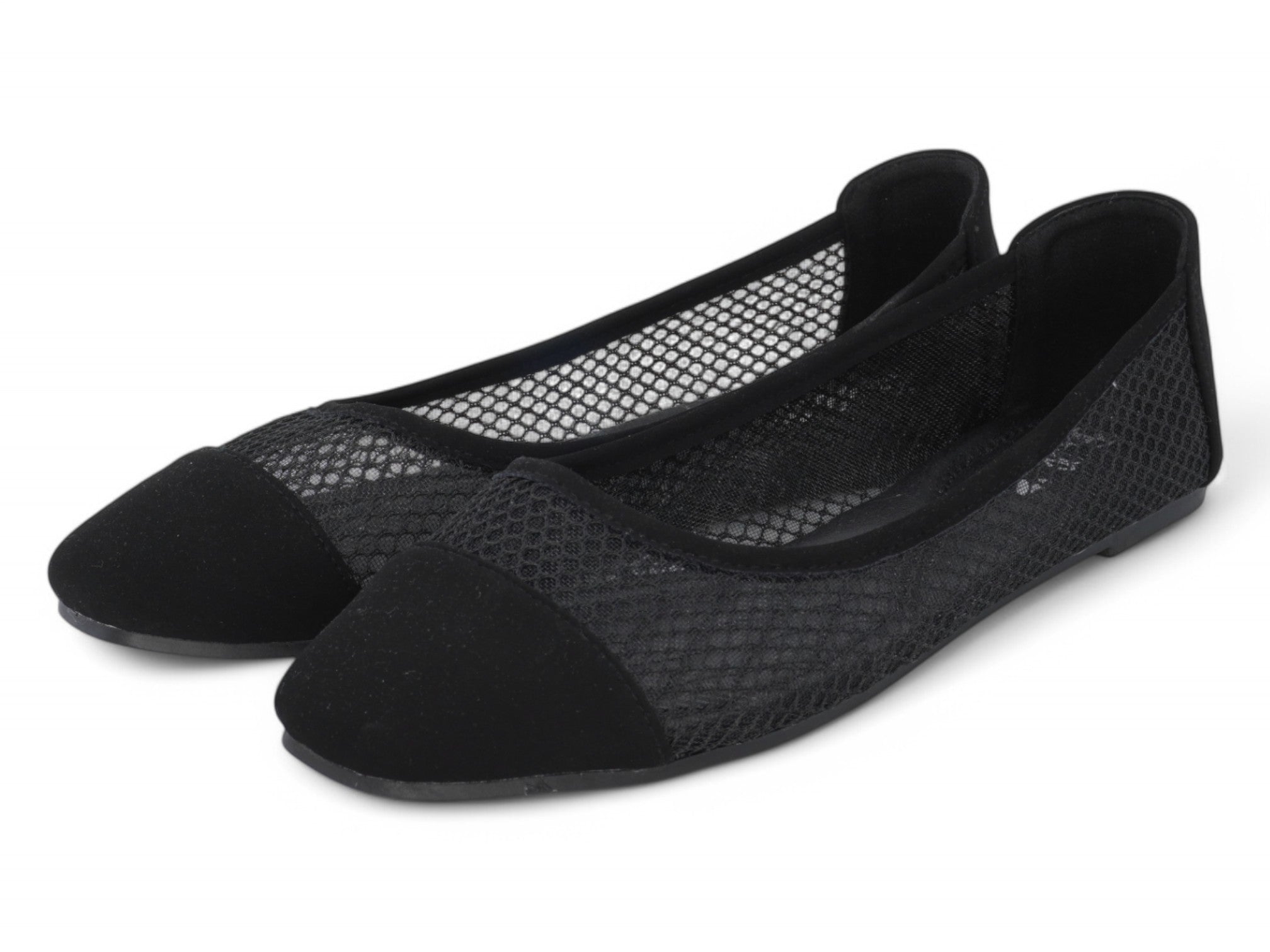 Women's Black Noor Flat
