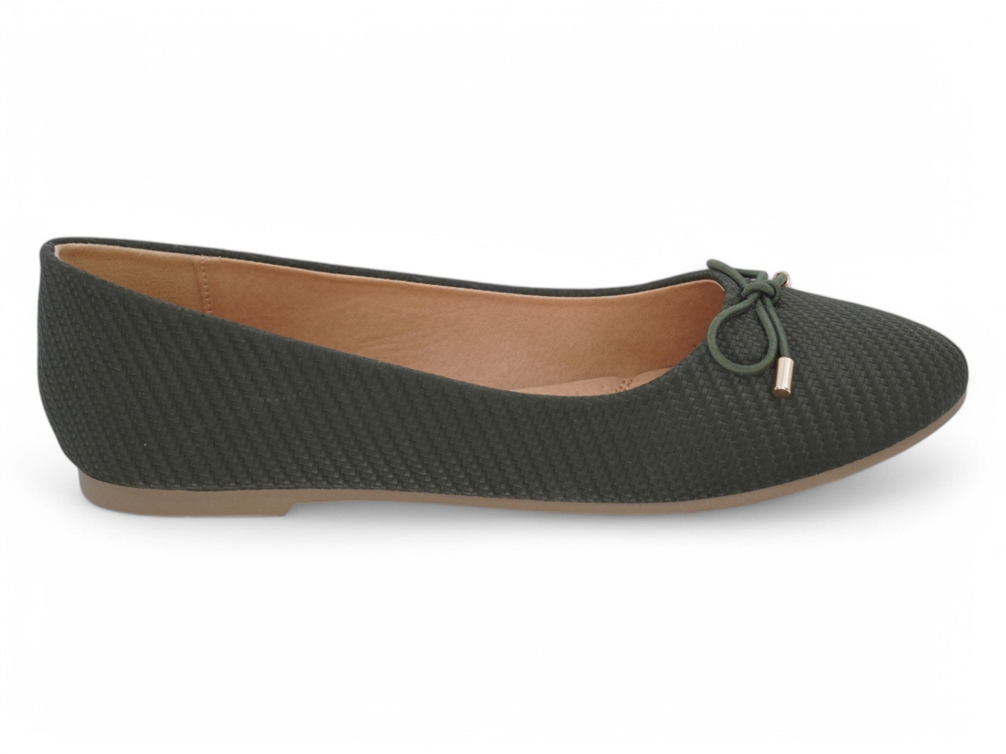 Women's Olive Green Kataleya Flat