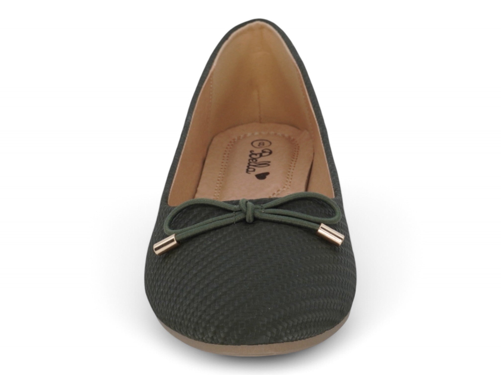 Women's Olive Green Kataleya Flat