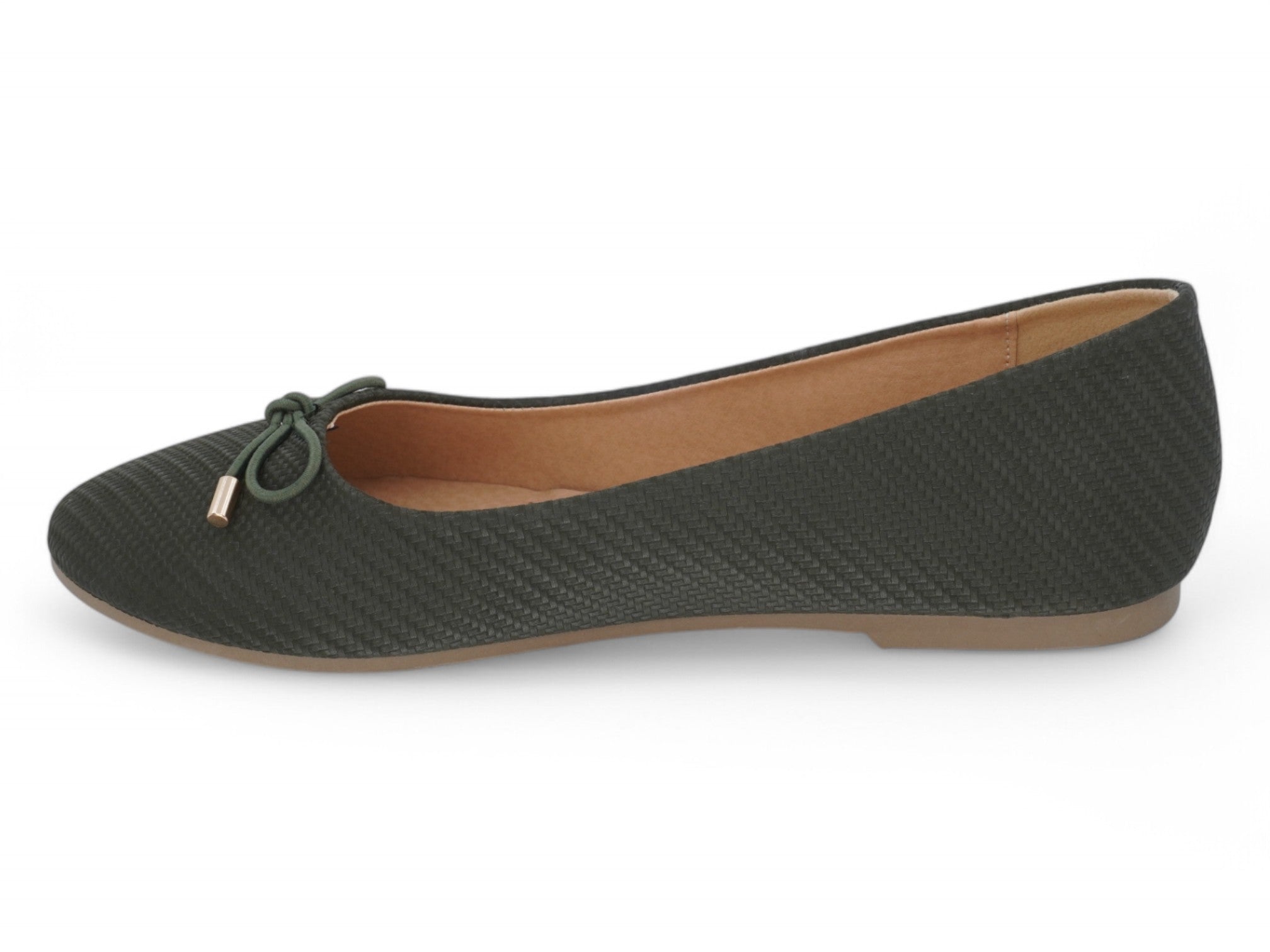 Women's Olive Green Kataleya Flat
