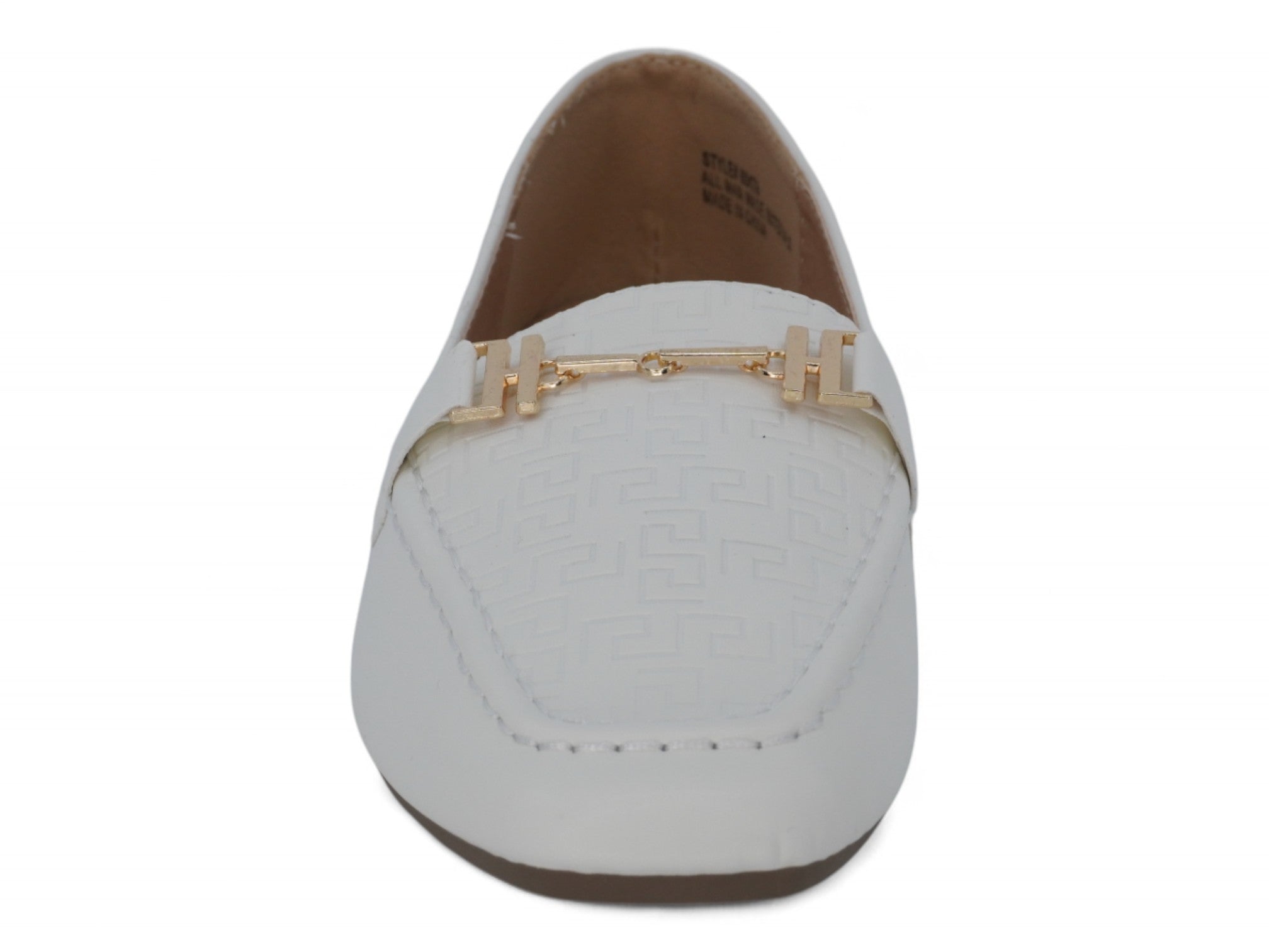 Women's White Samira Flat