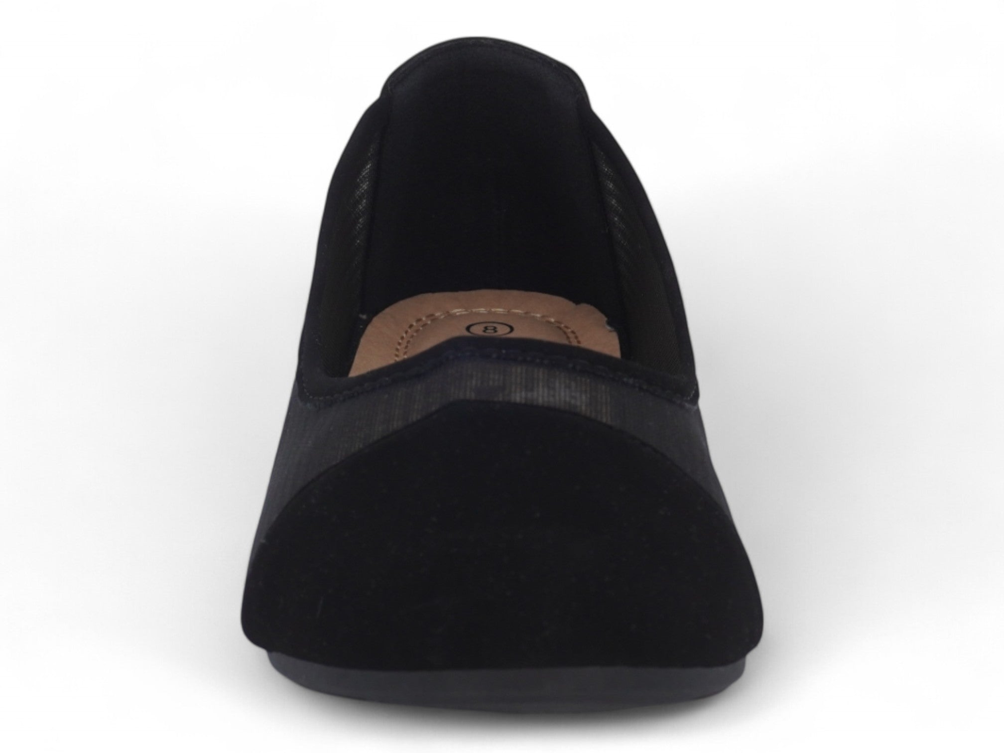 Women's Black Ashlyn Flat