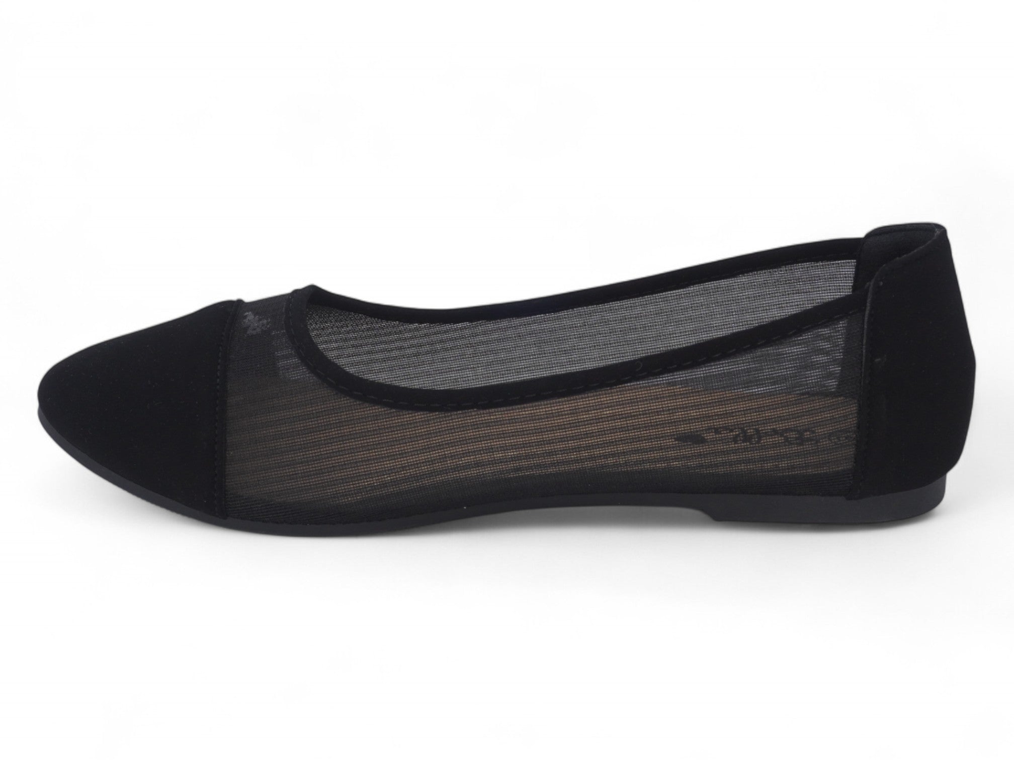Women's Black Ashlyn Flat
