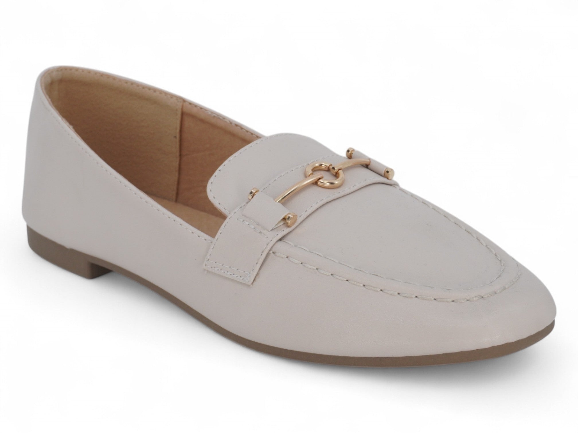 Women's Ivory Lindsay Flat