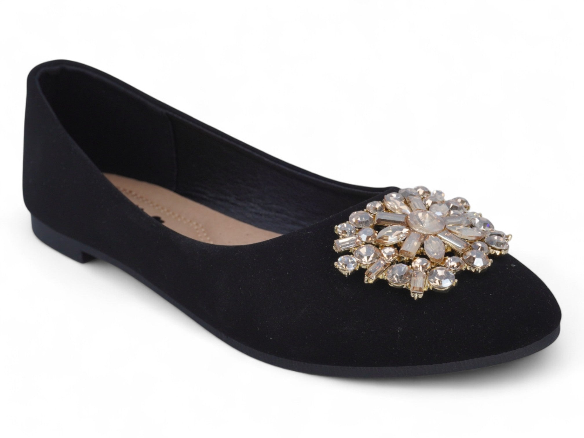 Women's Black Emelie Flat