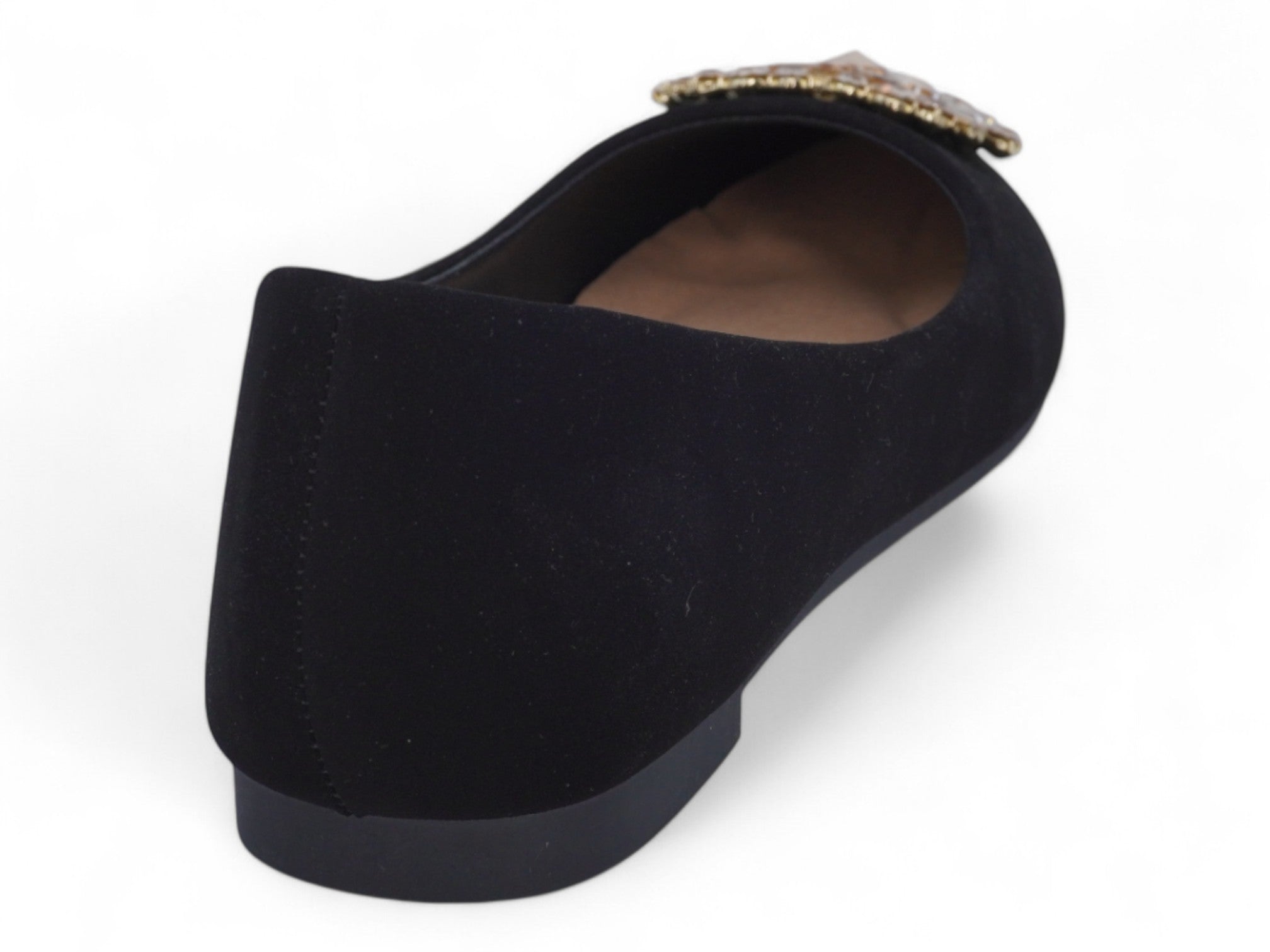 Women's Black Emelie Flat