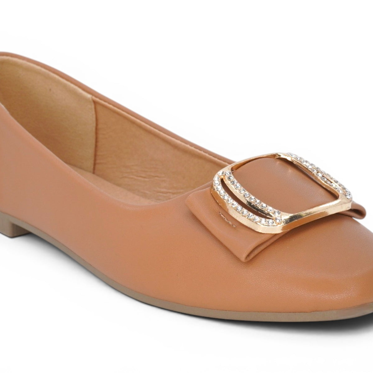Women`s TAN Isadora Flat 7 / TAN