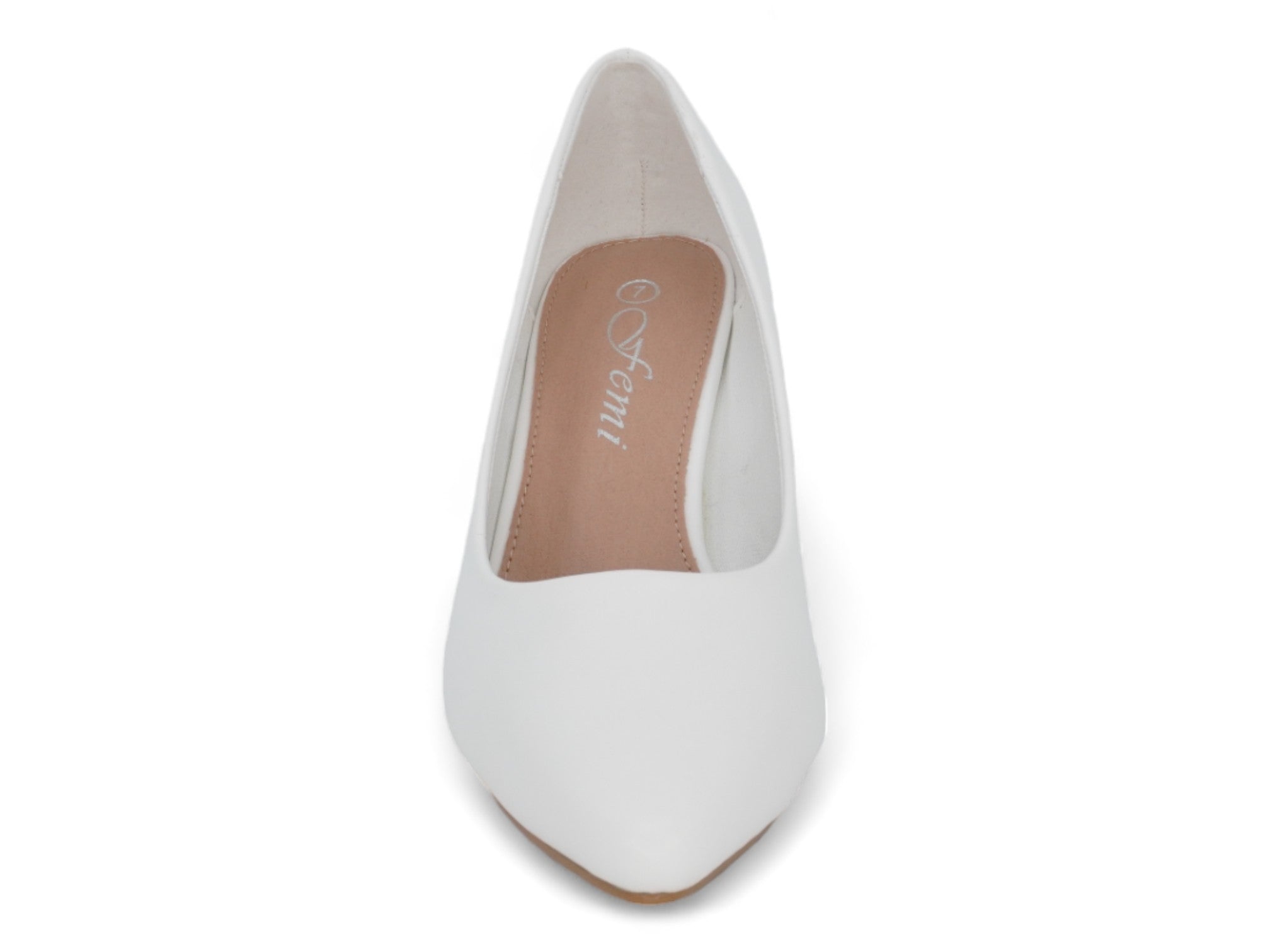 Women's White Sheri Heel