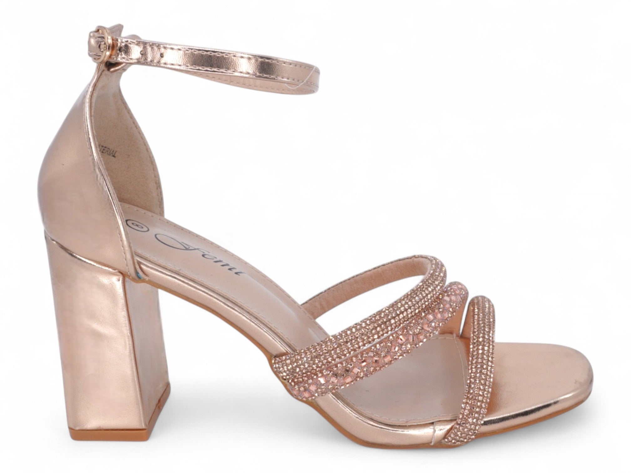Women's Rose Gold Tate Heel