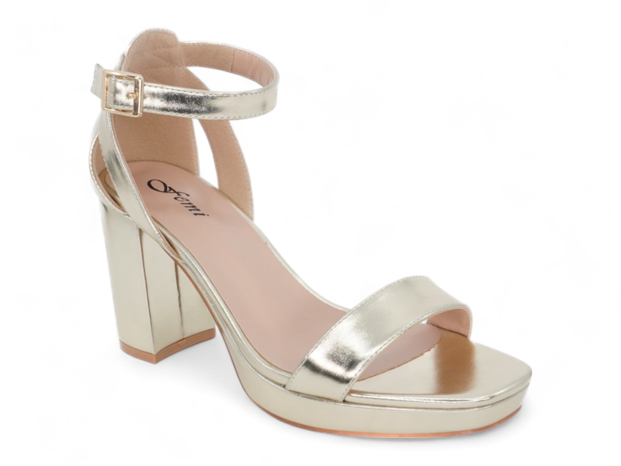 Women's Gold Kiana Heel