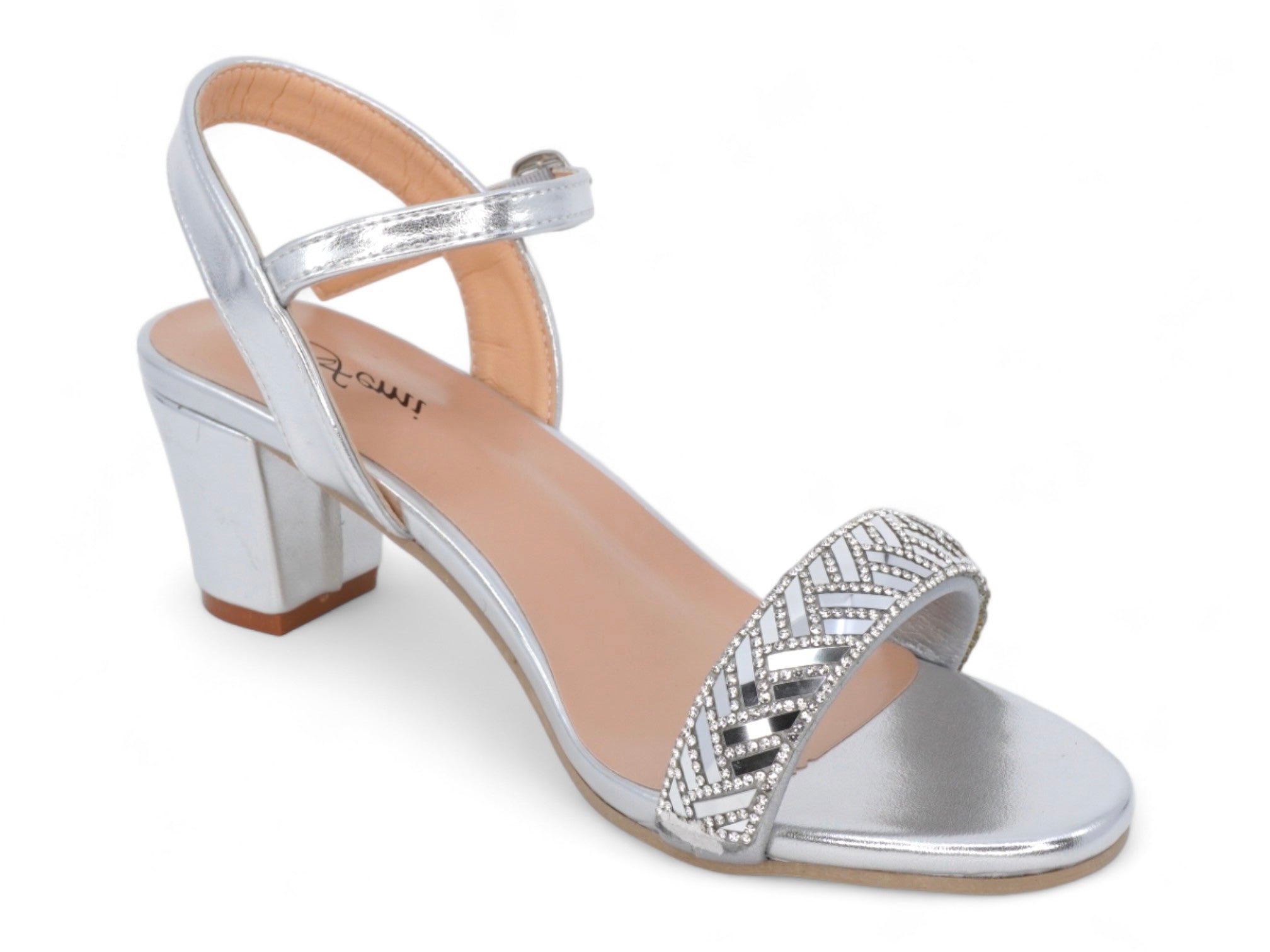 Women's Silver Carmine Heel