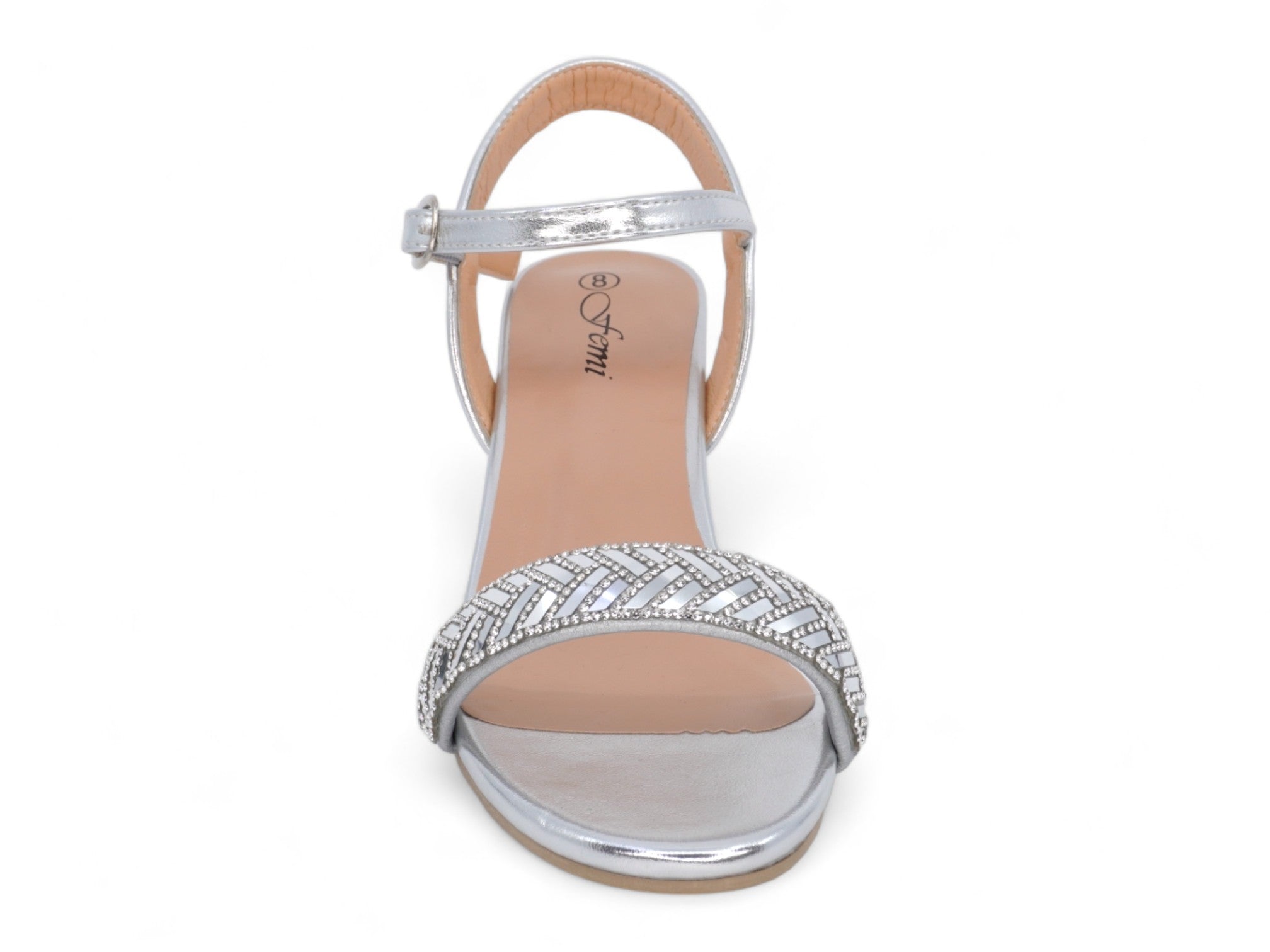 Women's Silver Carmine Heel