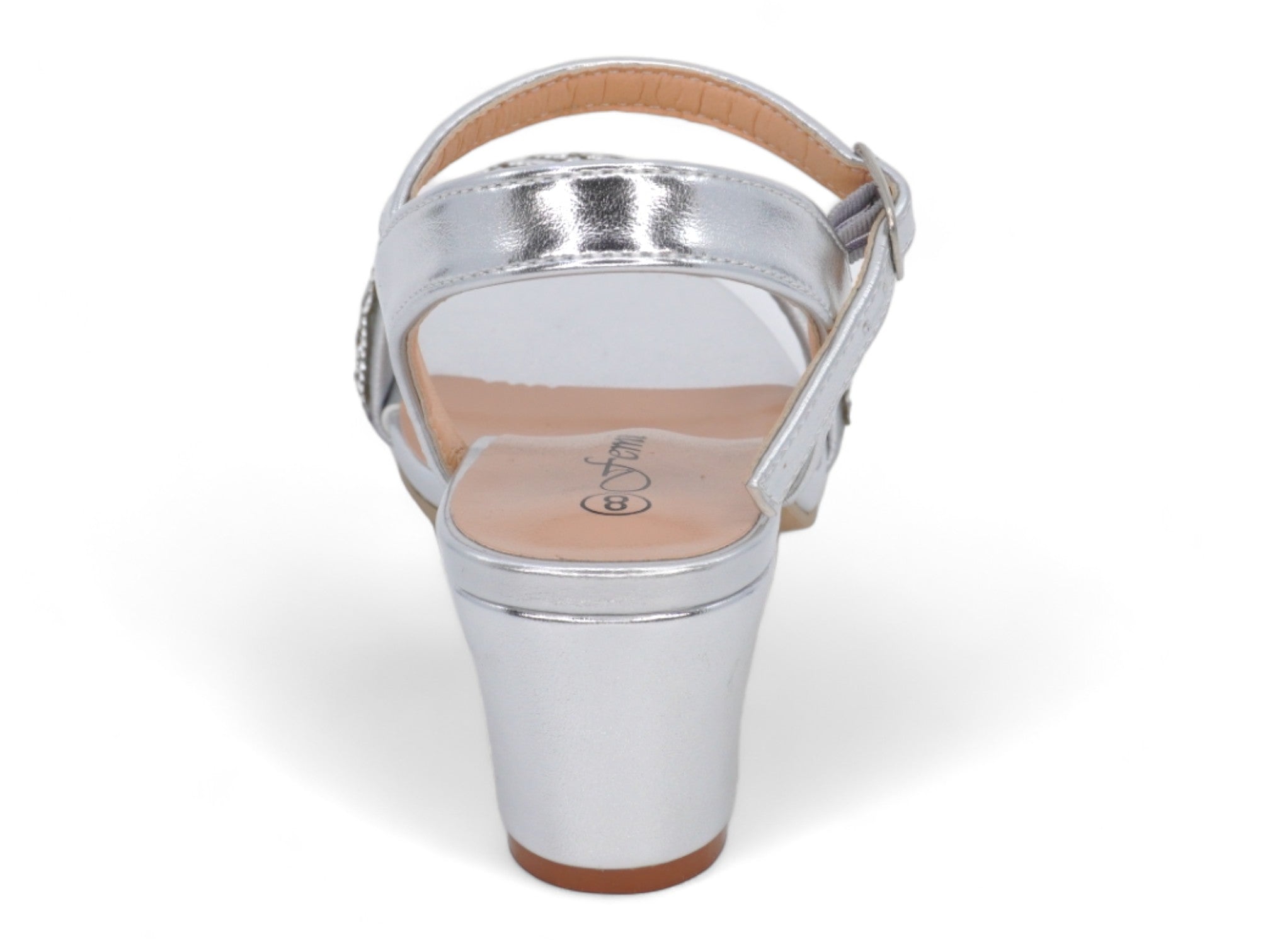 Women's Silver Carmine Heel