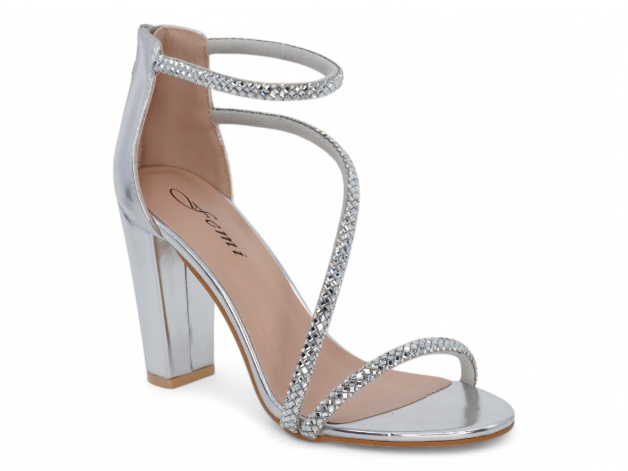 Women's Silver Tatiana Heel