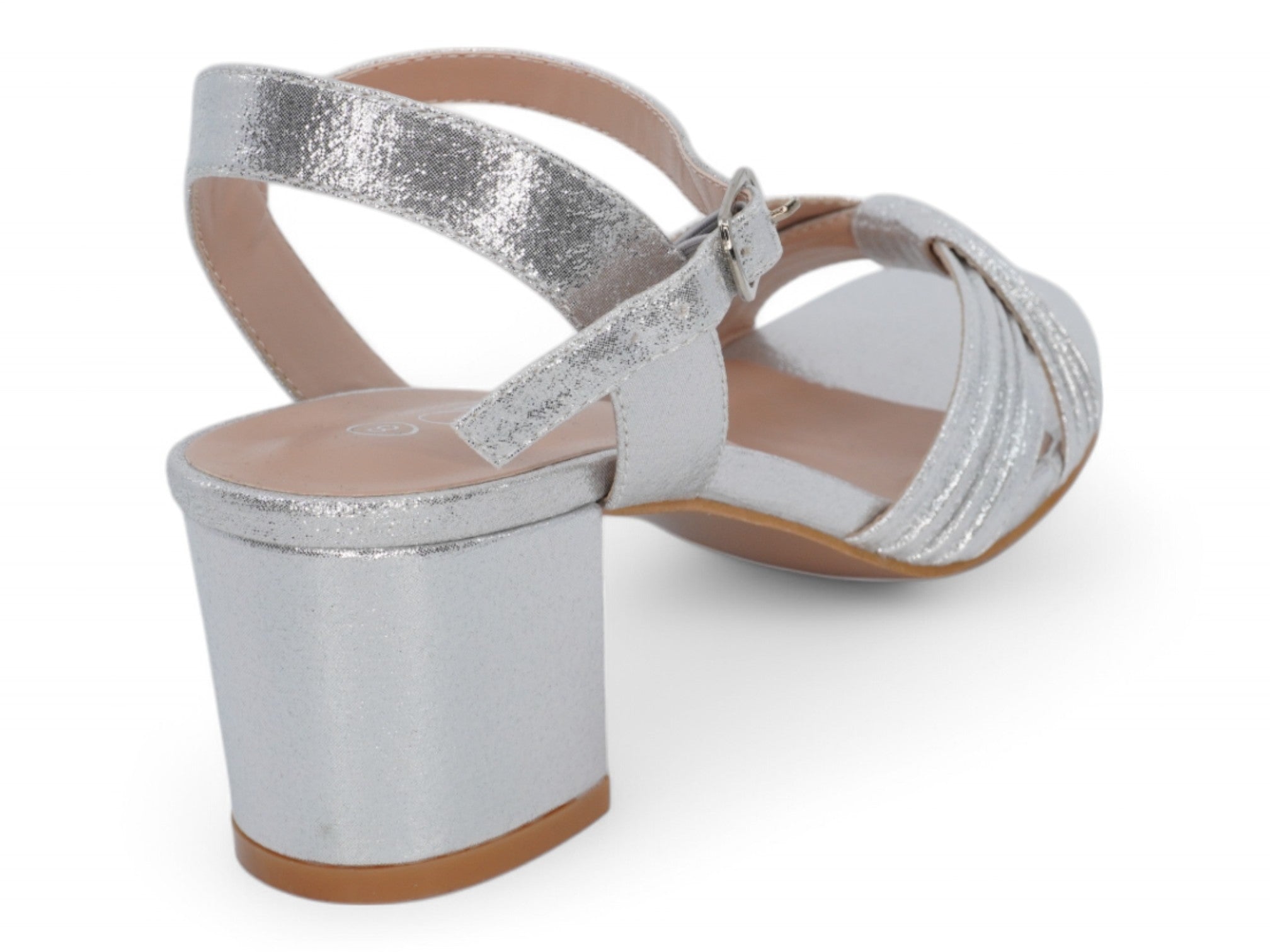 Women's Silver Trisha Heel